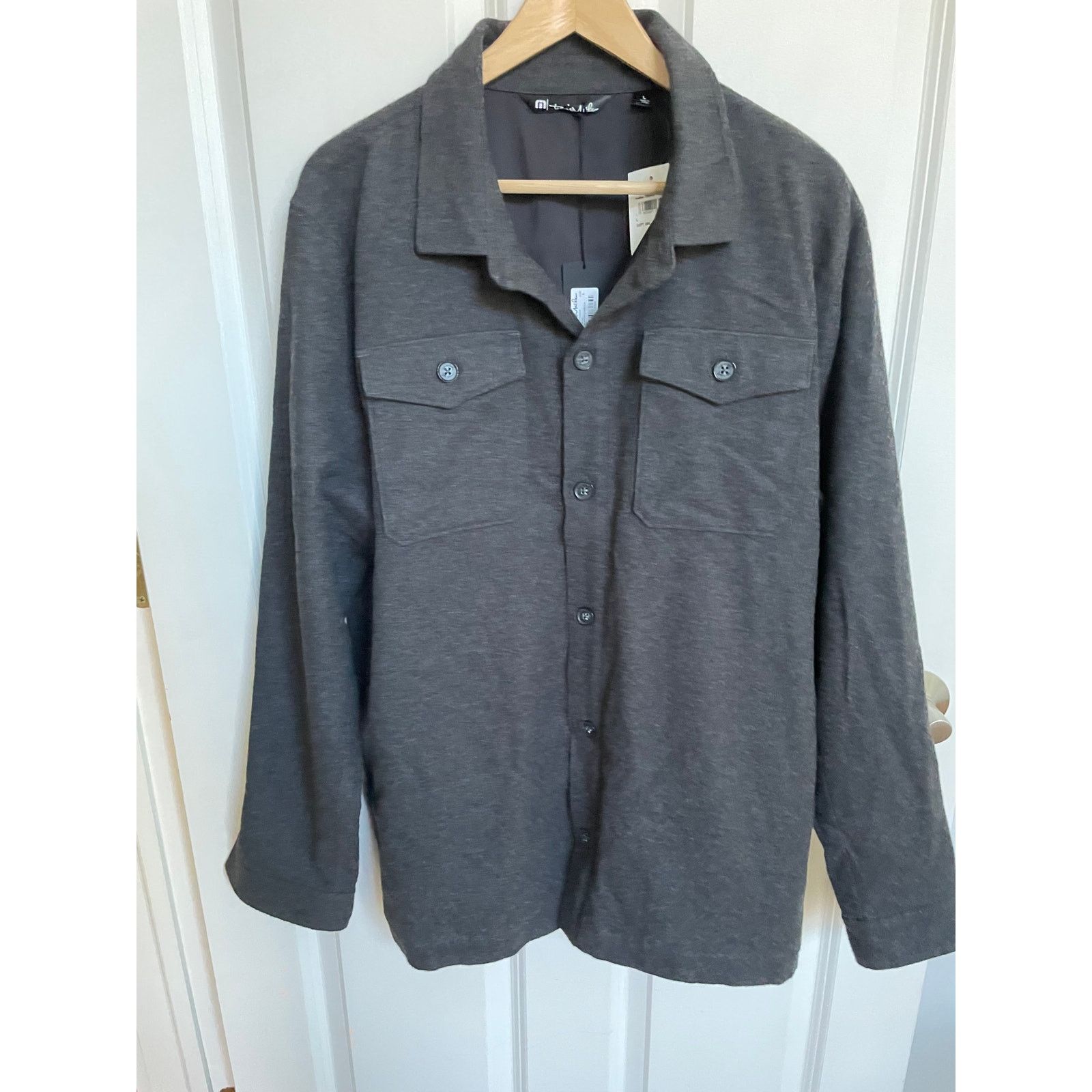 TravisMathew Travis Mathew NWT Matchmaker Button Up Shirt Jacket Size L Size US L / EU 52-54 / 3 - 1 Thumbnail