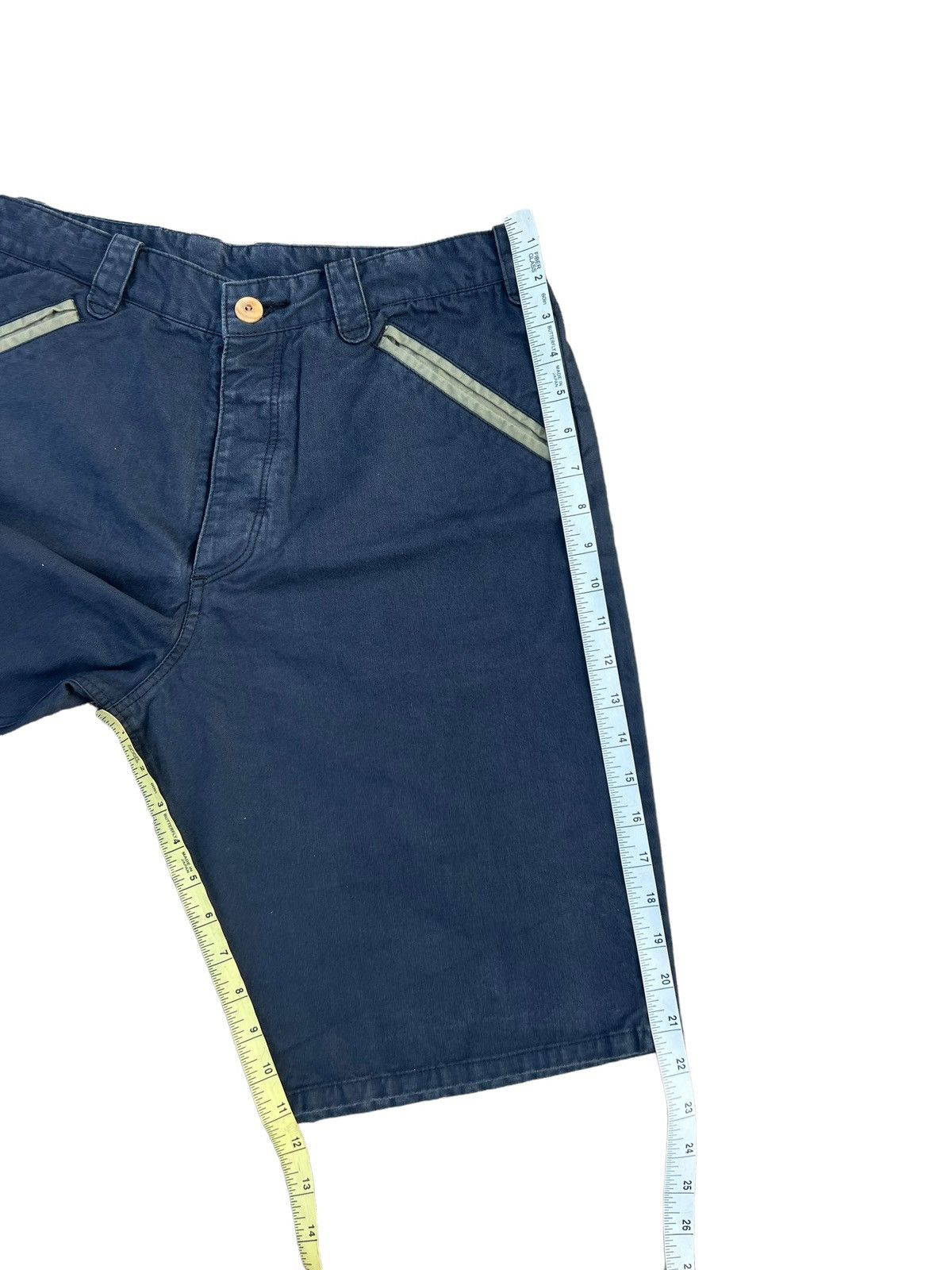 Studio D'Artisan ACCHA Japan Unity Made Flap Pocket Two Tone Short Pant Size US 31 - 5 Thumbnail