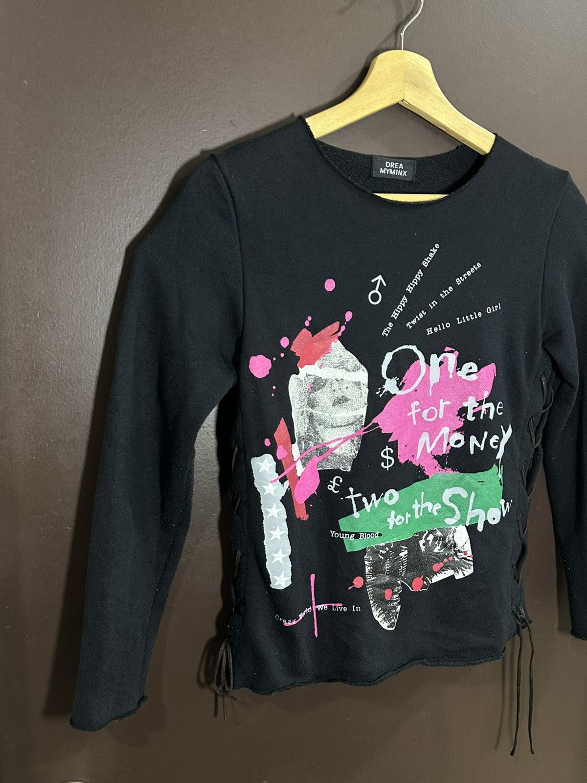 If Six Was Nine × Le Grande Bleu (L.G.B.) DREA MYMINX Punk Style i6w9 Seditionaries Sweatshirt Size US S / EU 44-46 / 1 - 4 Thumbnail