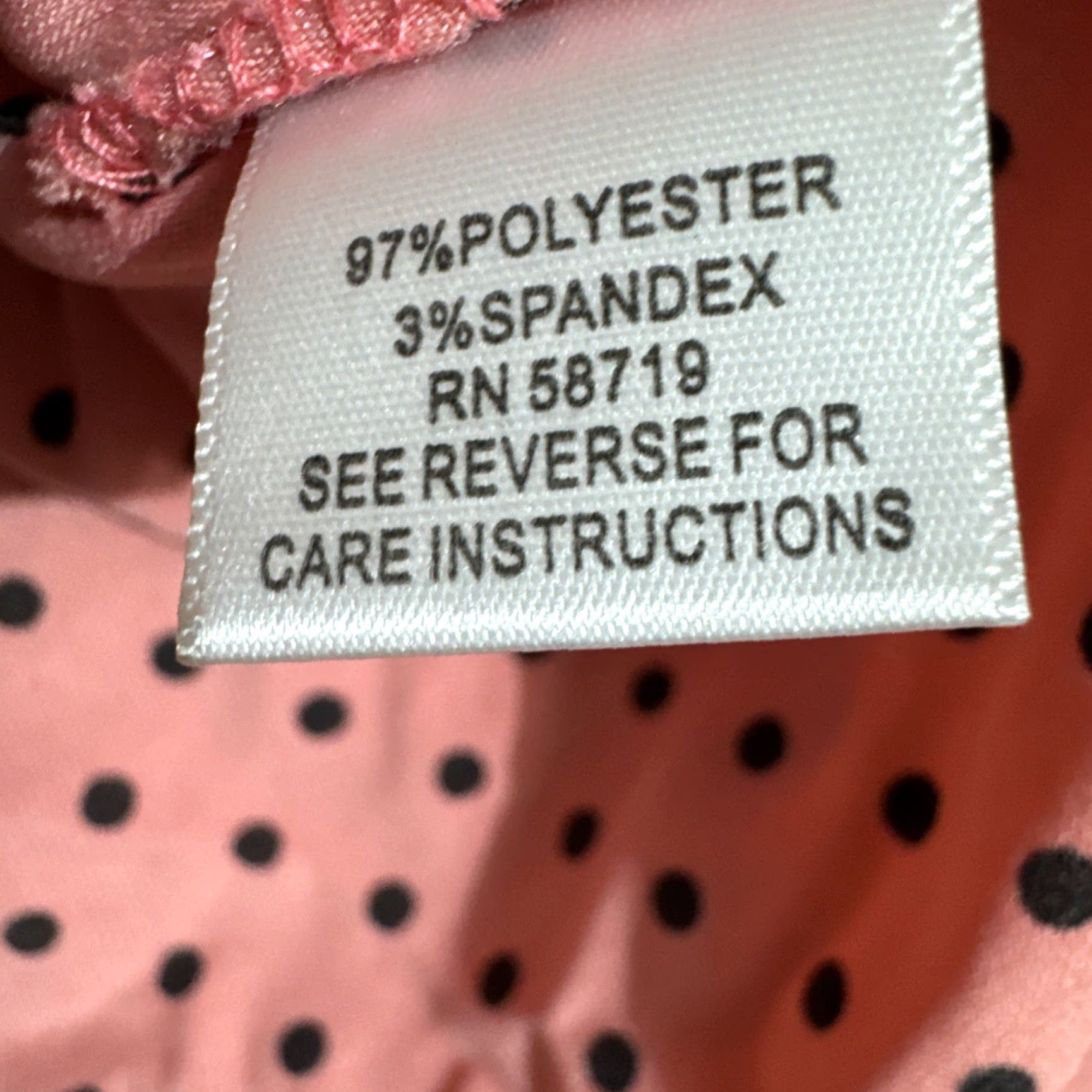Vintage VINTAGE Retro Y2K Button Up Shirt Women Sz Small Mod Rockabilly Office Polka Dot Pinup Shirt Size S / US 4 / IT 40 - 7 Thumbnail