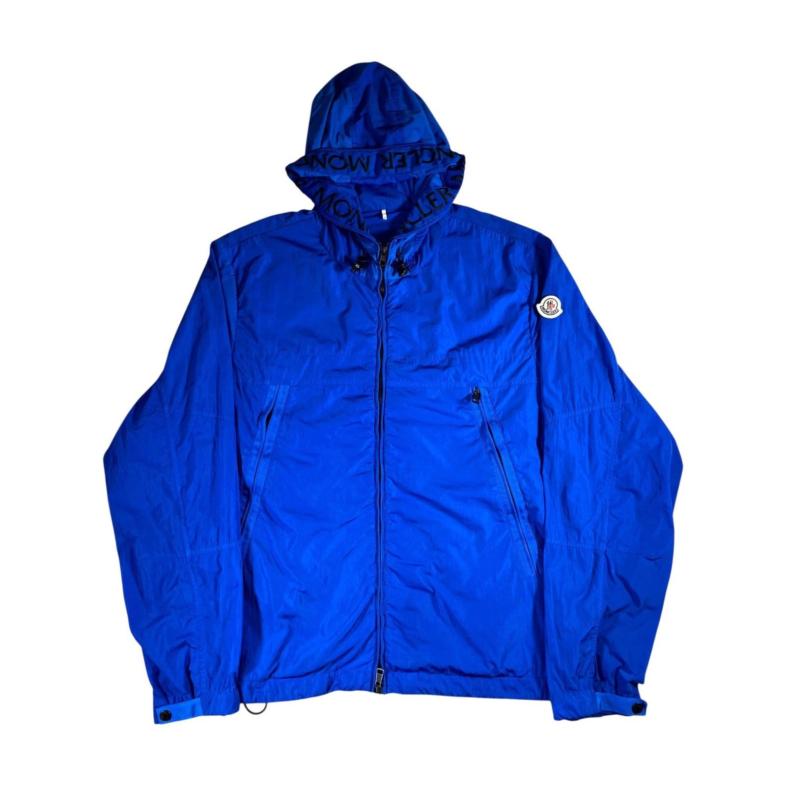 Moncler Moncler "Montcla Windbreaker" Blue Jacket Size US XL / EU 56 / 4 - 1 Thumbnail