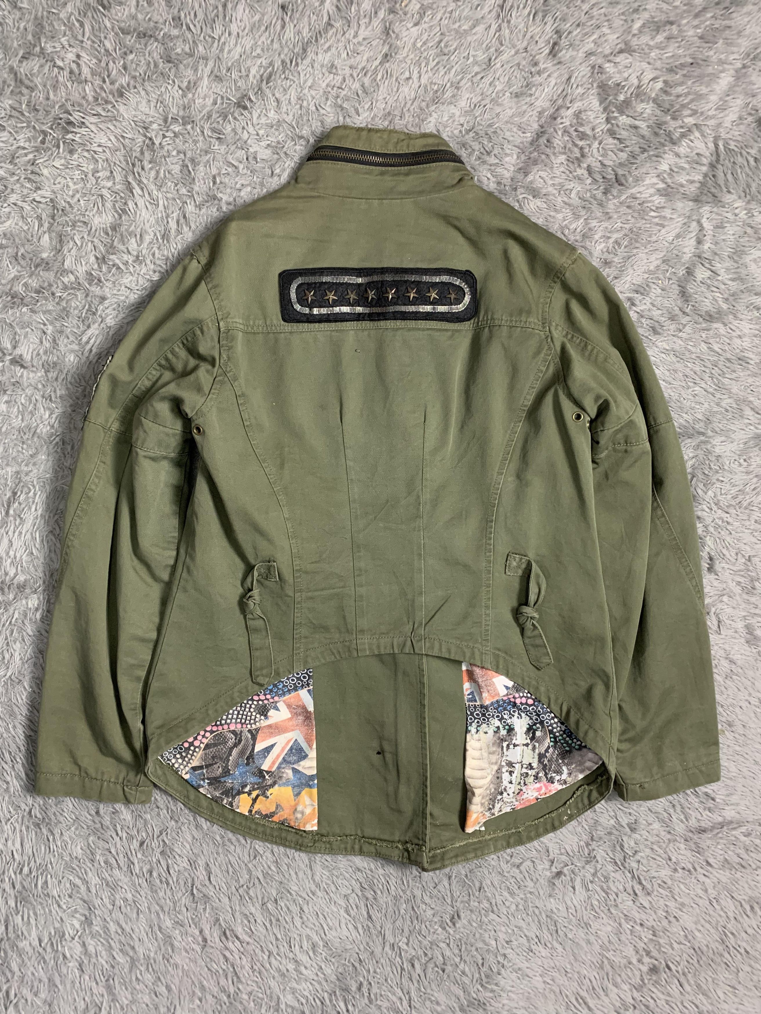 Japanese Brand Chaos Culture Military Shirt with Artwork inside Size S / US 4 / IT 40 - 3 Thumbnail