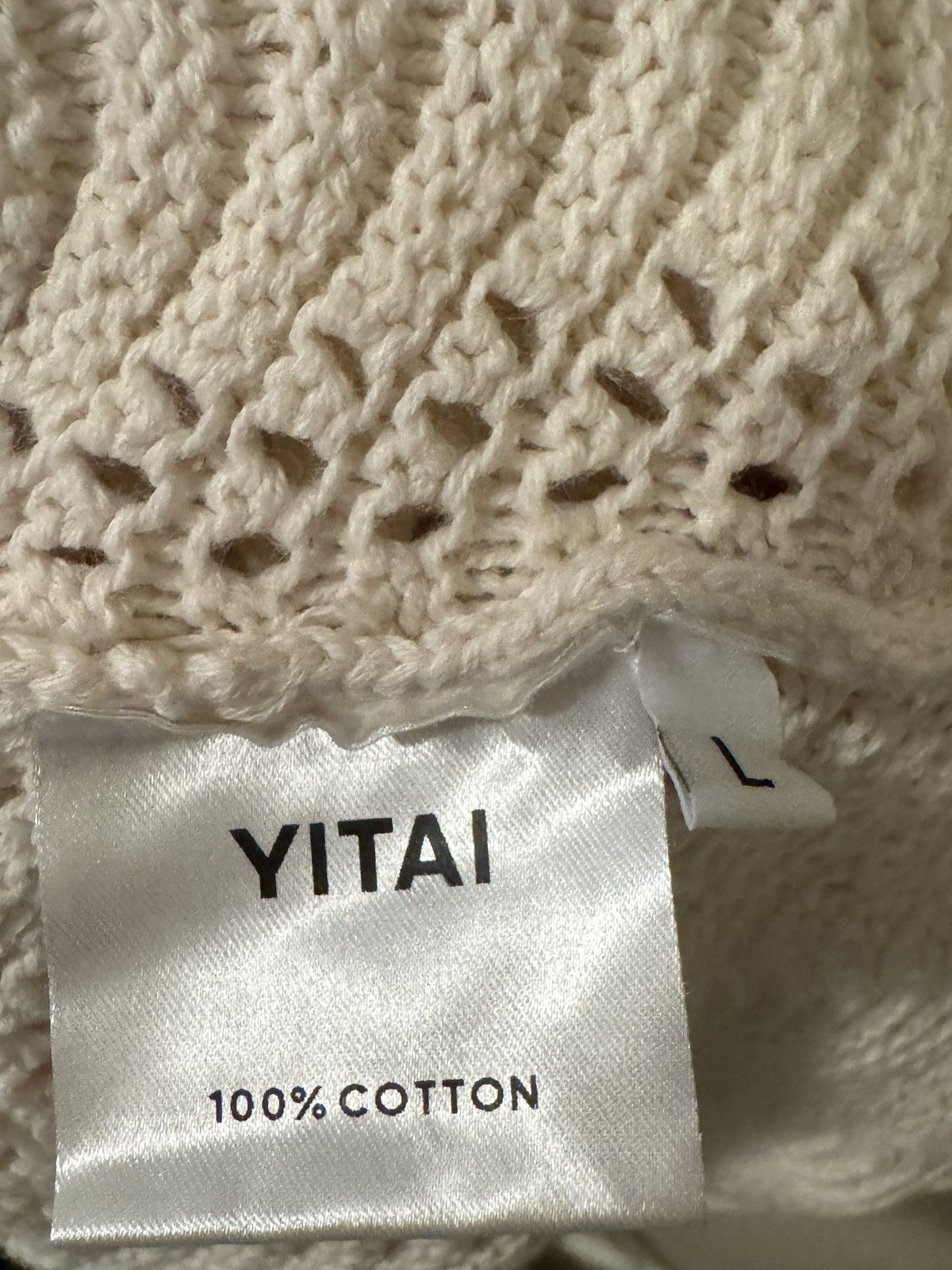 YITAI Yitai Wavy Crochet Button Up Size US L / EU 52-54 / 3 - 4 Thumbnail