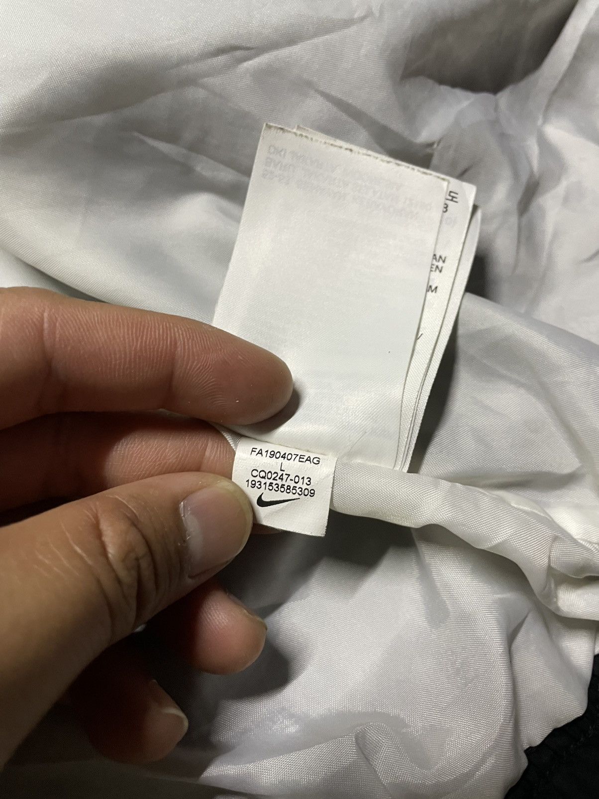 Nike × Vintage Nike NSW SC Woven Sportswear CQ0247-013Windbreaker Size US XL / EU 56 / 4 - 10 Thumbnail