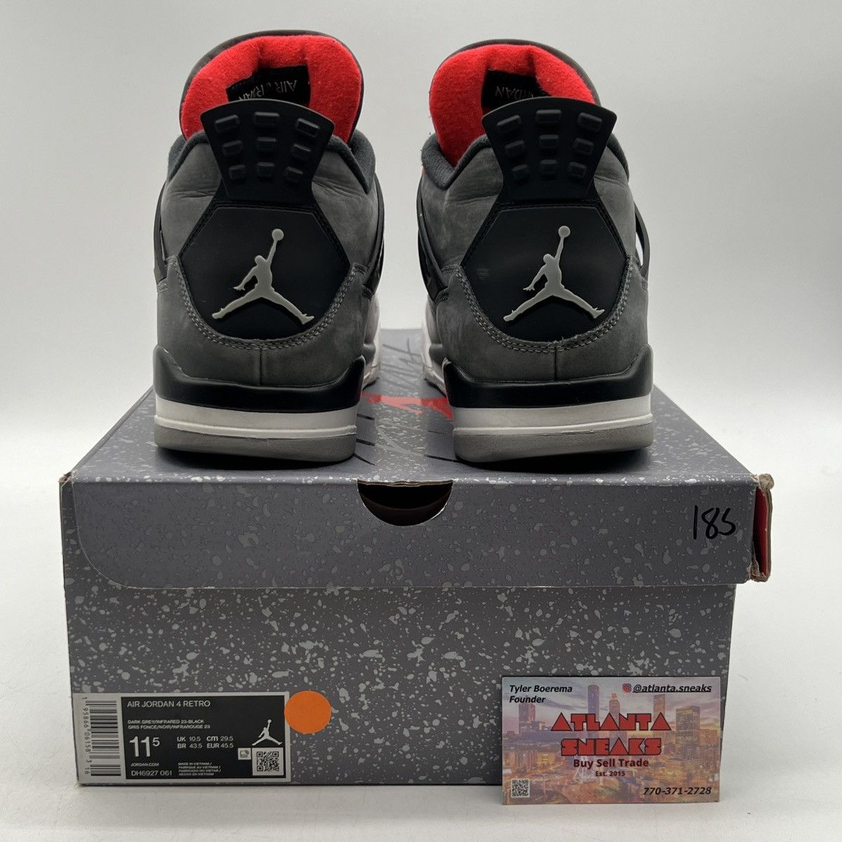 Jordan Brand Air Jordan 4 infrared Size US 11.5 / EU 44-45 - 3 Thumbnail