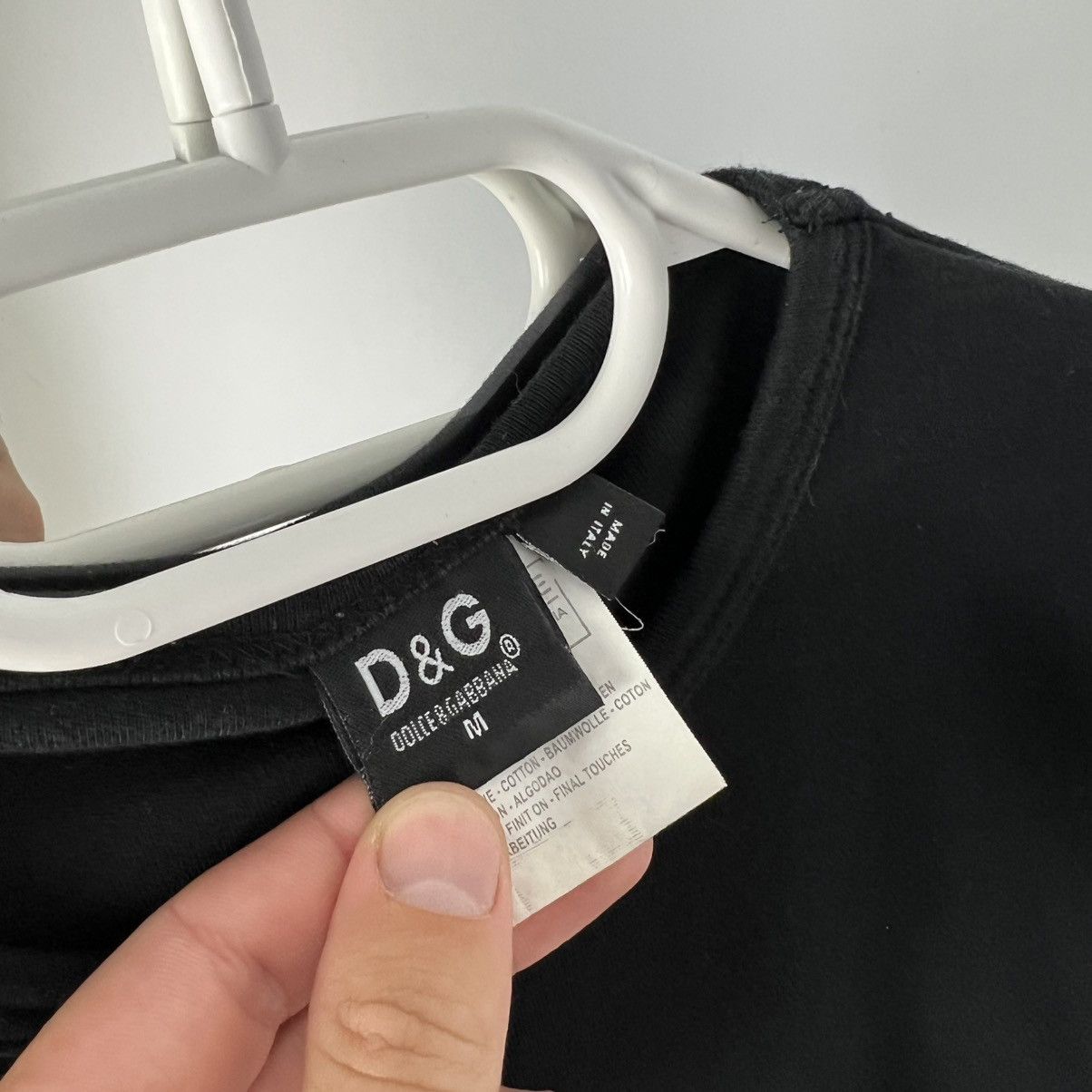 Dolce & Gabbana Vintage Y2K Dolce & Gabbana Big Logo Long Sleeve Size M / US 6-8 / IT 42-44 - 4 Thumbnail