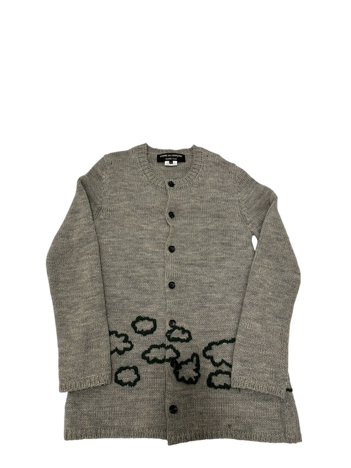 トップス COMMEdesGARCONS HOMME PLUS 97's CARDIGAN Buttons Cardigan in Black – SVRN