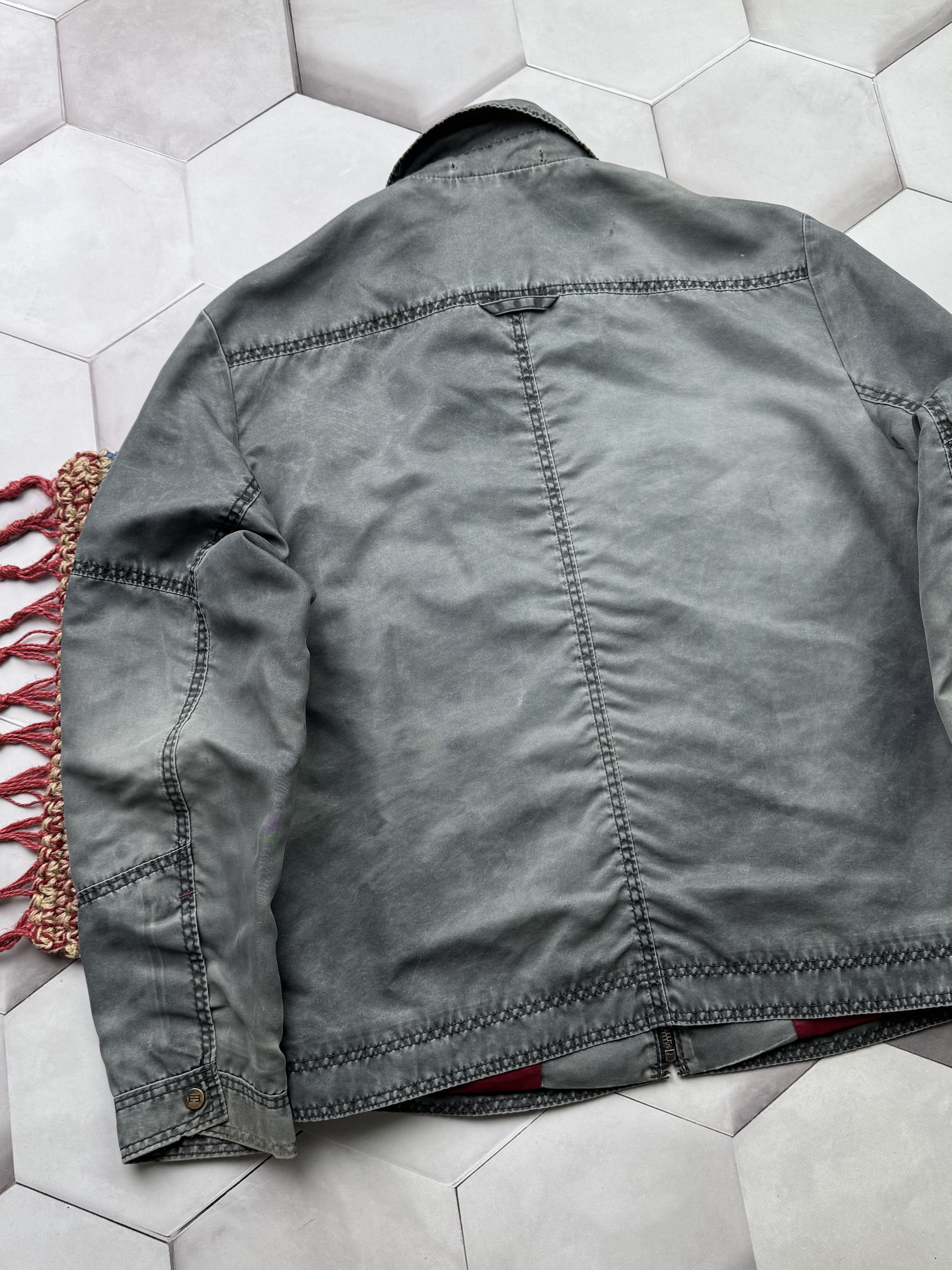 Japanese Brand Vintage Faded Garment Dyed Jacket Red Lining Size US XL / EU 56 / 4 - 13 Thumbnail