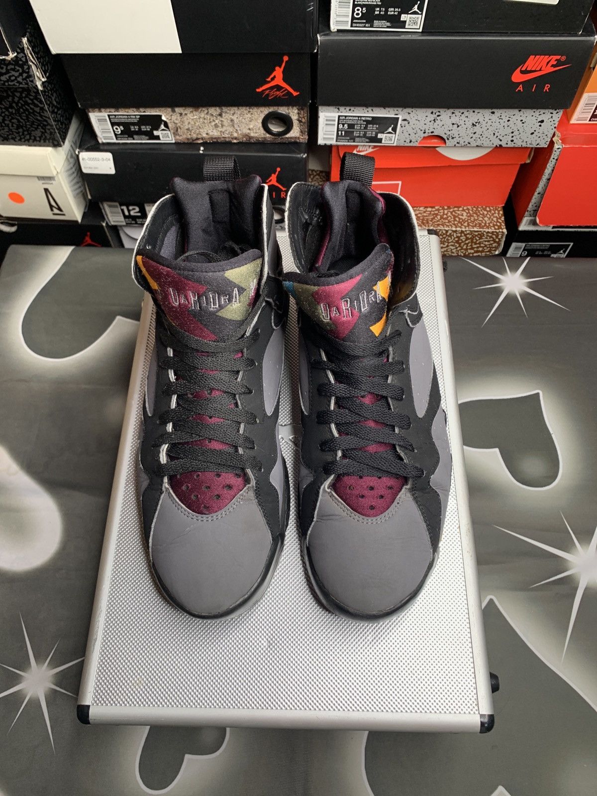 Jordan Brand Air Jordan 7 Retro Bordeaux 2015 Size US 9 / EU 42 - 4 Thumbnail