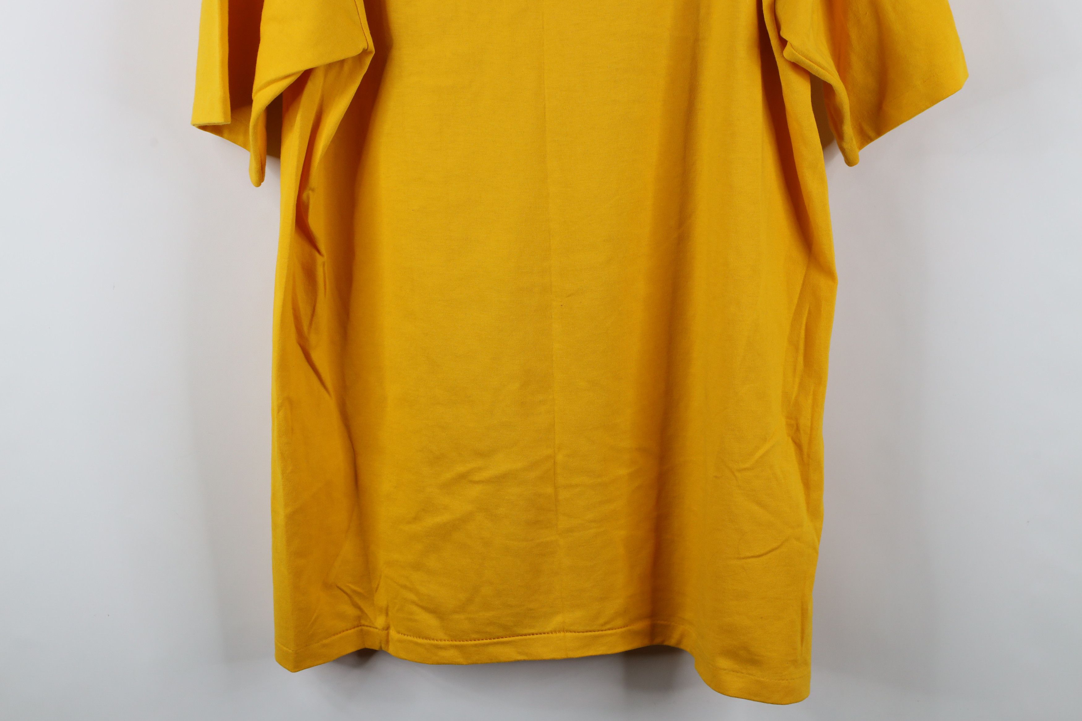 Vintage Vintage 90s Streetwear Short Sleeve T-Shirt Yellow USA Size US XXL / EU 58 / 5 - 12 Thumbnail