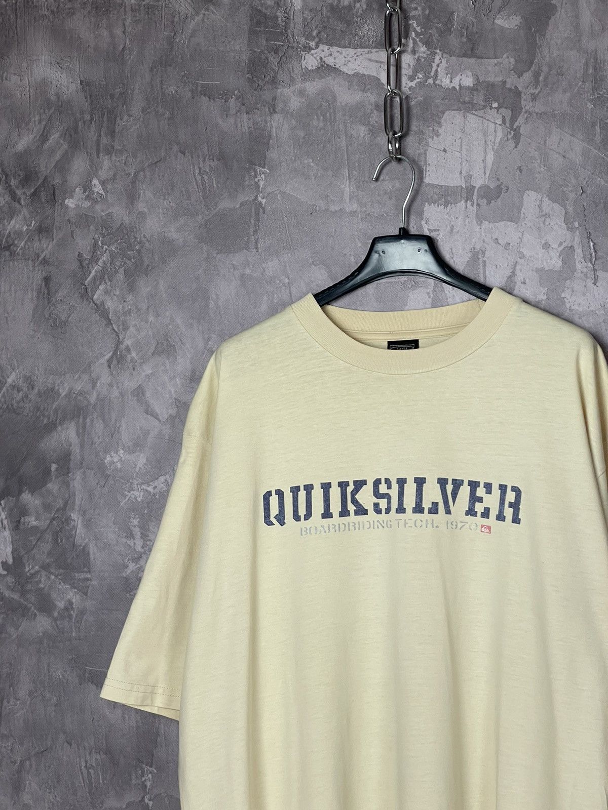 Quicksilver × Vintage Vintage Quiksilver Logo Tee Shirt 90s y2k Size US L / EU 52-54 / 3 - 2 Thumbnail