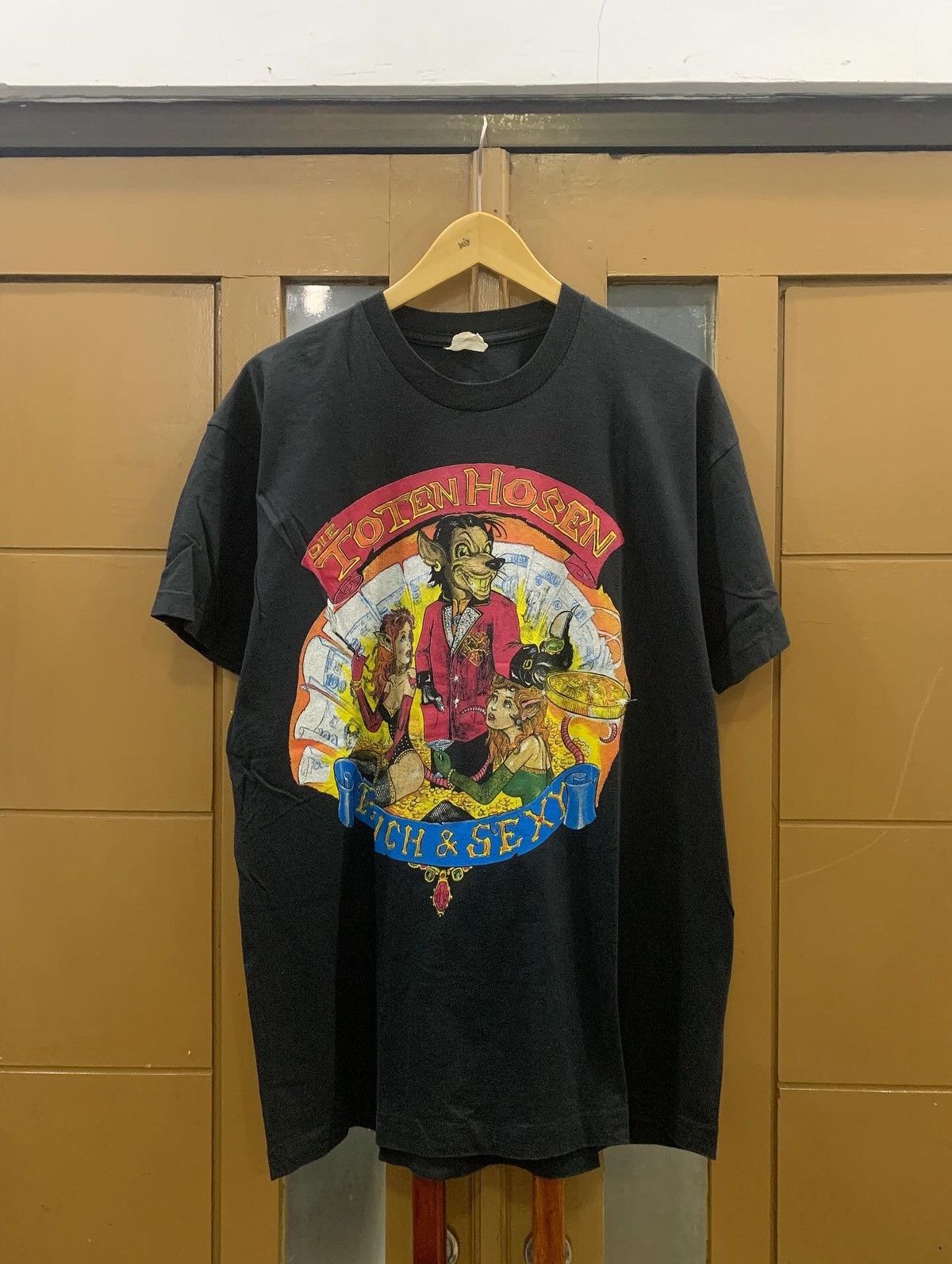 Other Vintage 1994 DIE TOTEN HOSEN (Germany Punk Rock Band) Size US XL / EU 56 / 4 - 3 Thumbnail