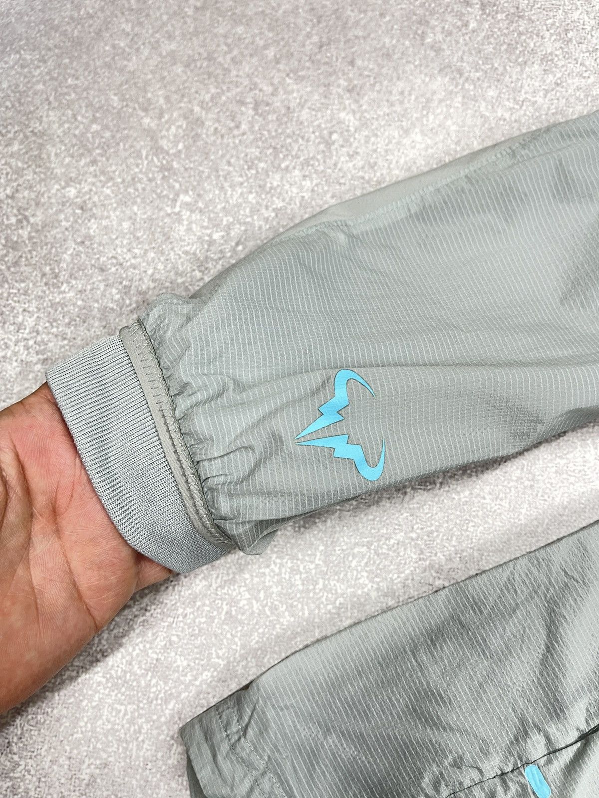 Nike Nike Court Rafael Nadal Dri-Fit Tennis Track Jacket Grey Size US M / EU 48-50 / 2 - 6 Thumbnail