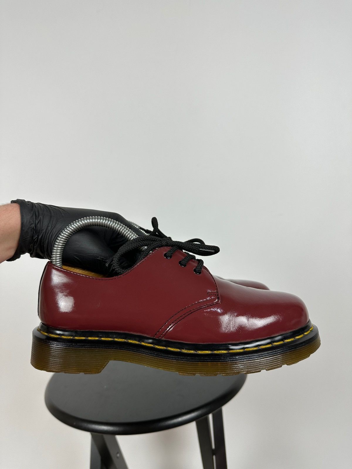 Dr. Martens Dr Martens Cherry Red Leather Oxford Casual Shoes 11838 Size US 7 / IT 37 - 11 Thumbnail