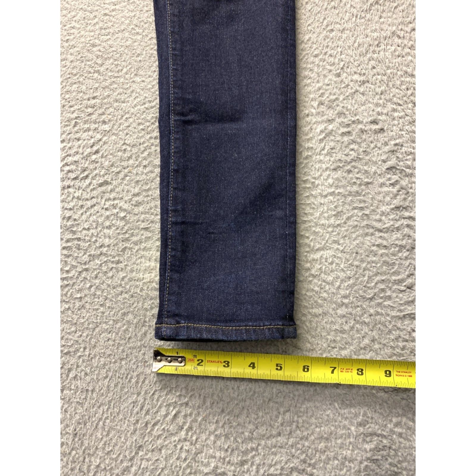 Uniqlo Uniqlo UJ Jeans Mens 30x34 Slim Straight Denim Blue Cotton Blend Mens Size US 30 / EU 46 - 6 Thumbnail