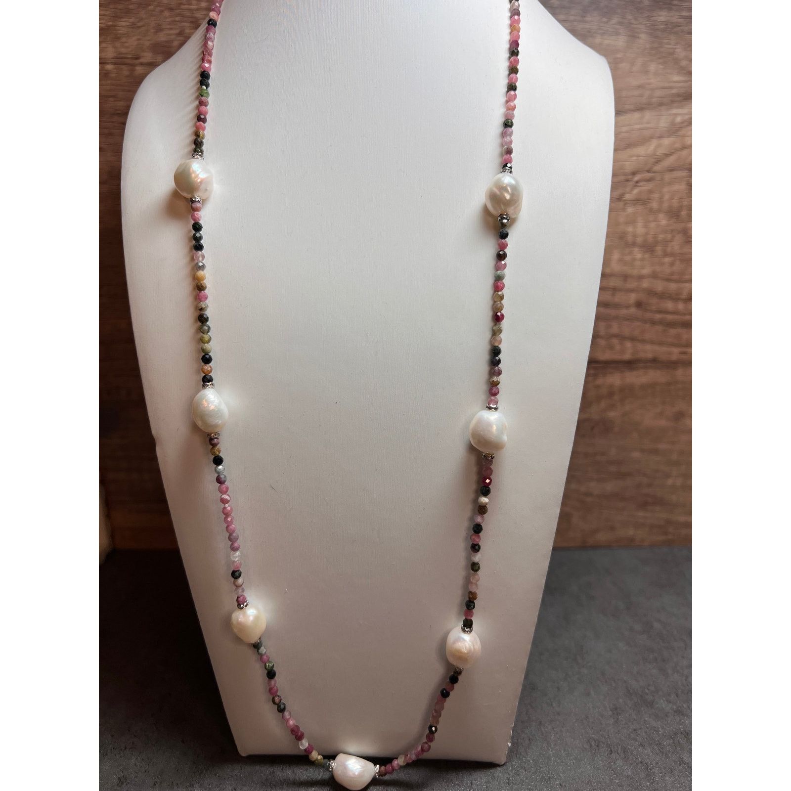 Other Lucas Lameth tourmaline and pearl long necklace Size ONE SIZE - 10 Thumbnail