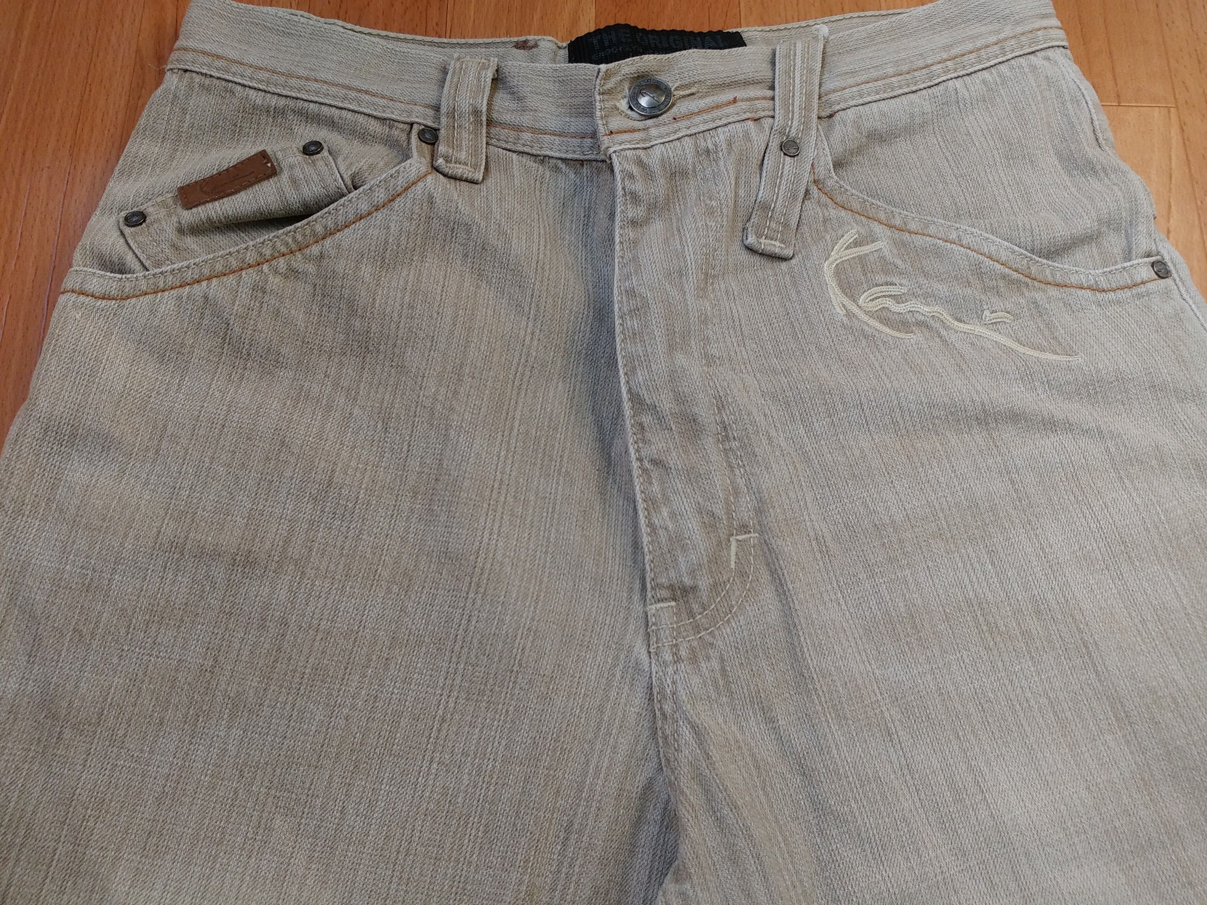 Karl Kani KARL KANI shorts, vintage hip hop baggy jeans, 90s size W 30 Size US 30 / EU 46 - 9 Thumbnail