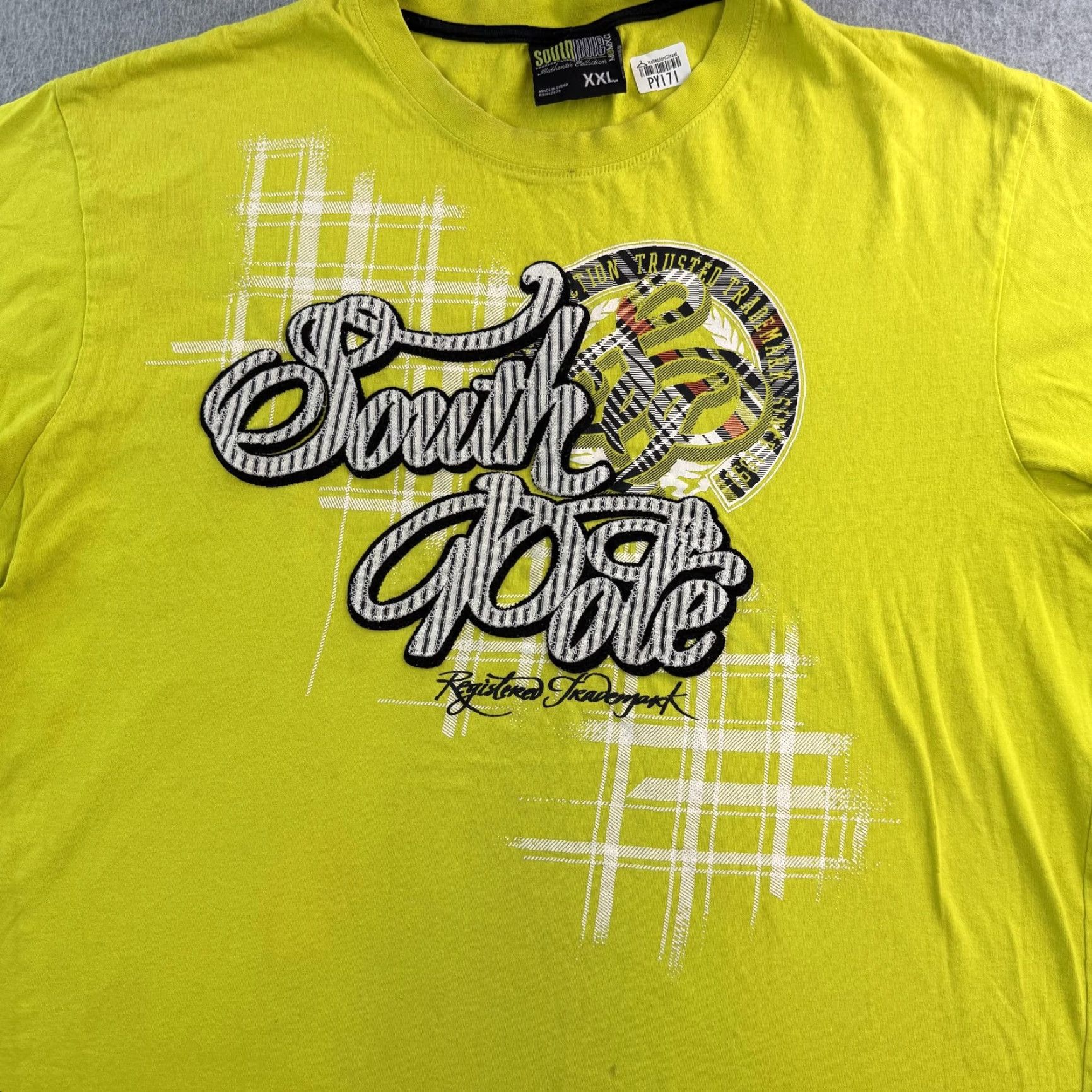 Southpole Southpole Shirt Mens 2XL Yellow Graphic Logo Short Sleeve Streetwear Tee Size US XXL / EU 58 / 5 - 2 Thumbnail