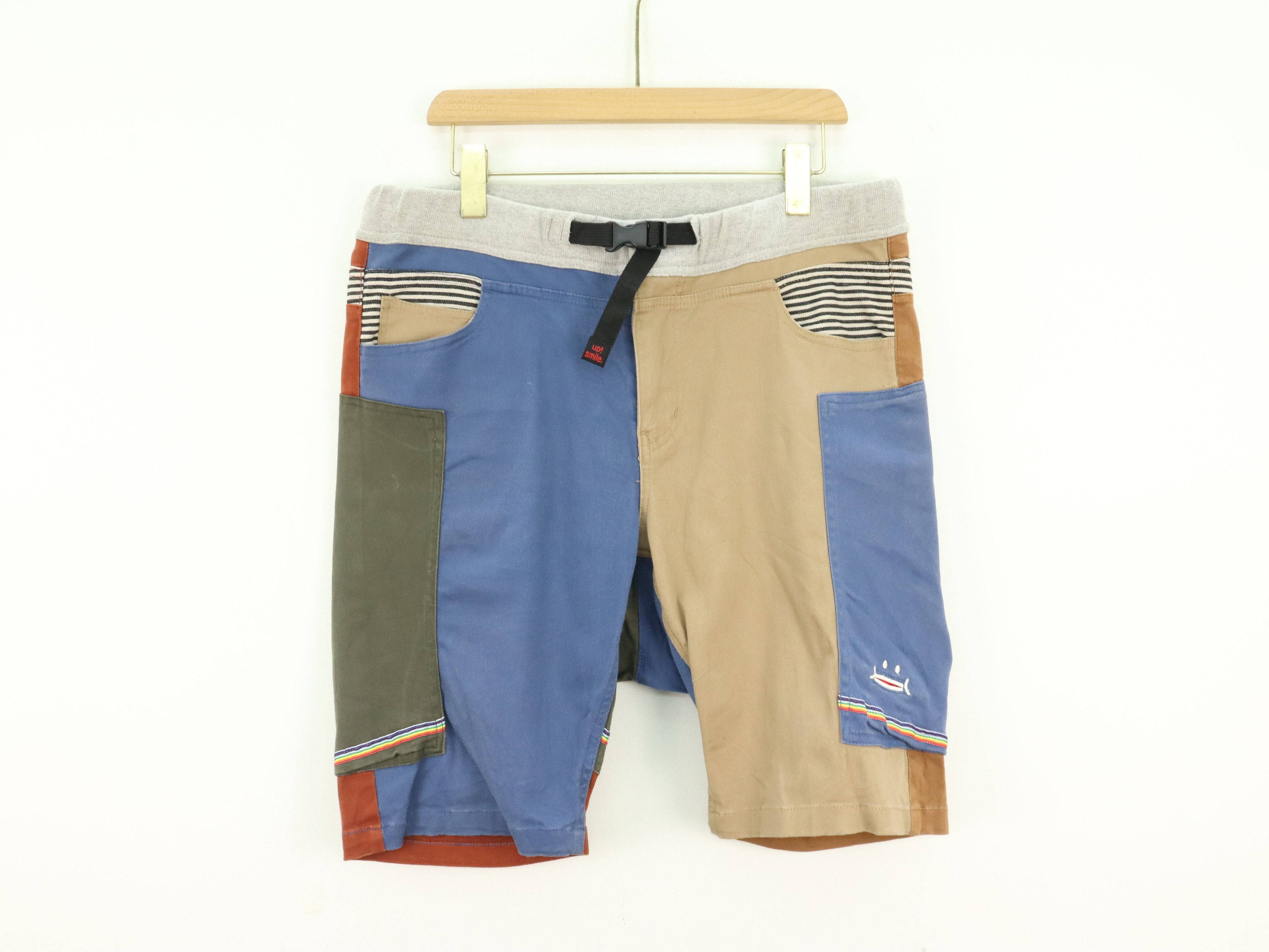Japanese Brand Up! Smile Multi Color Short Pant Size US 34 / EU 50 - 10 Thumbnail