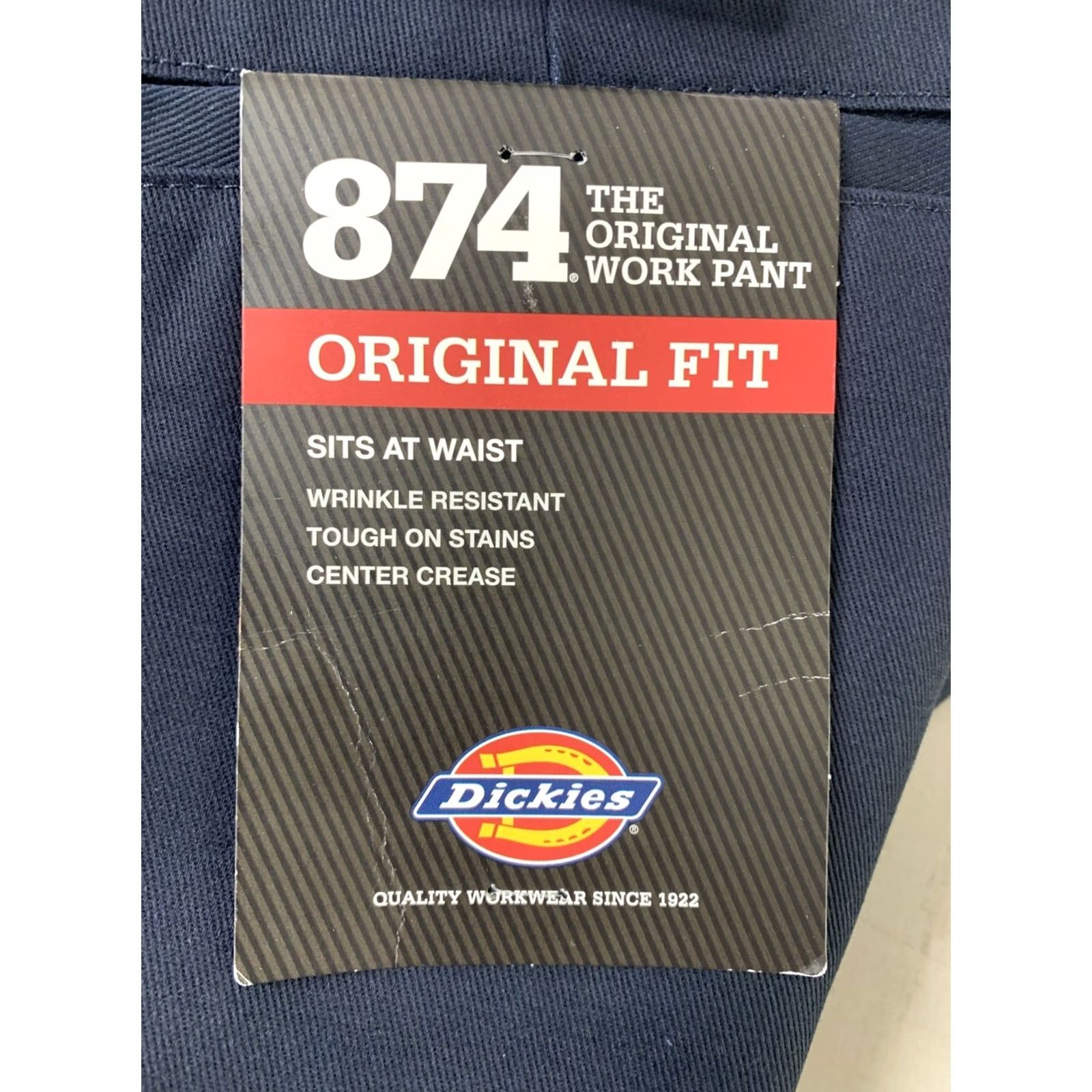 Dickies Dickies 874 Original Fit Work Pants Blue Men’s 36x32 NWT-12604 Pants Dickies 874 Workwear Regular Fit Straight Leg Men Blue 36x32 NWT Size US 36 / EU 52 - 6 Thumbnail