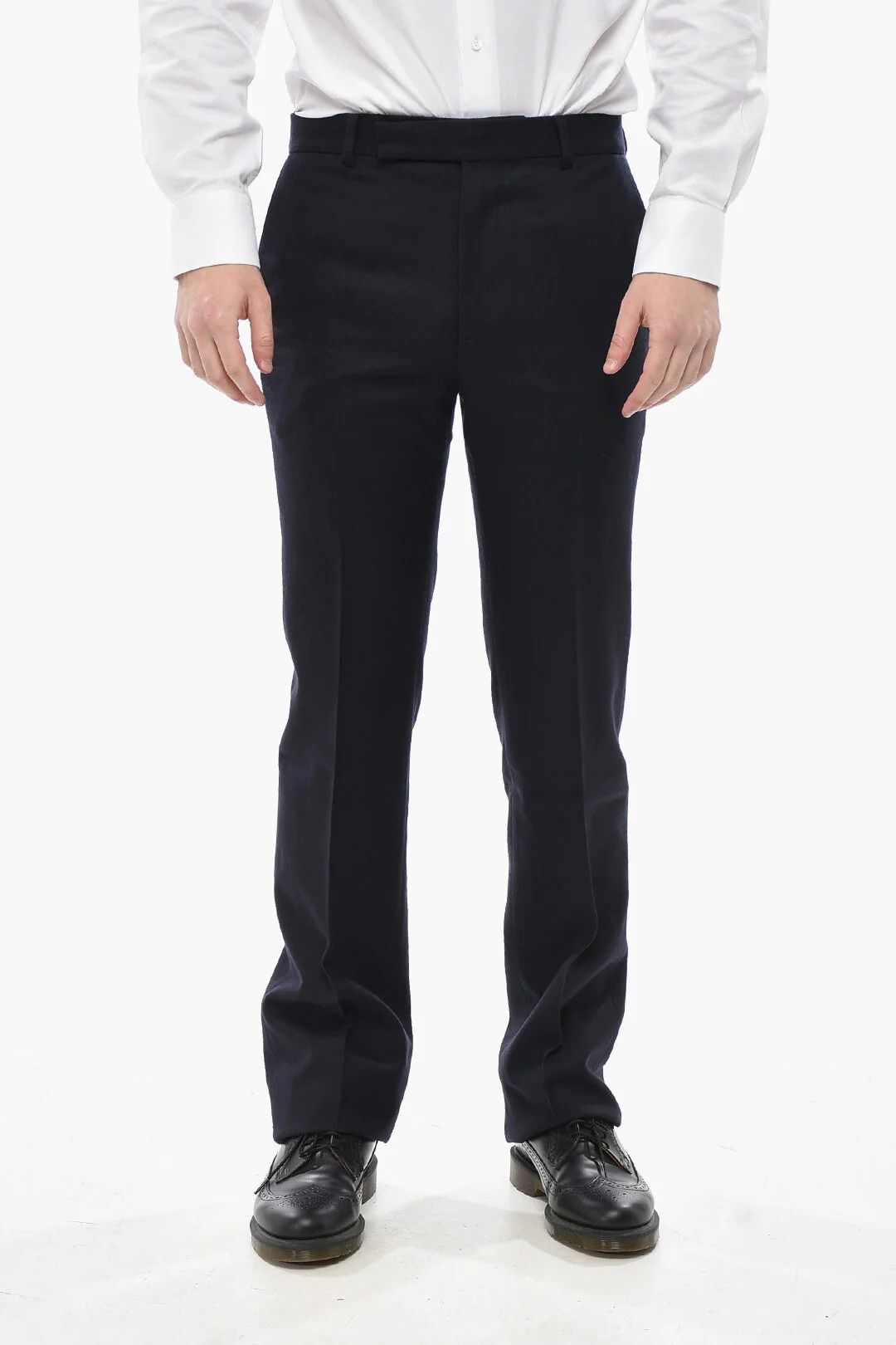 Givenchy og1mm0326 Virgin Wool 4-Pocket Pant in Blue Size US 30 / EU 46 - 1 Thumbnail