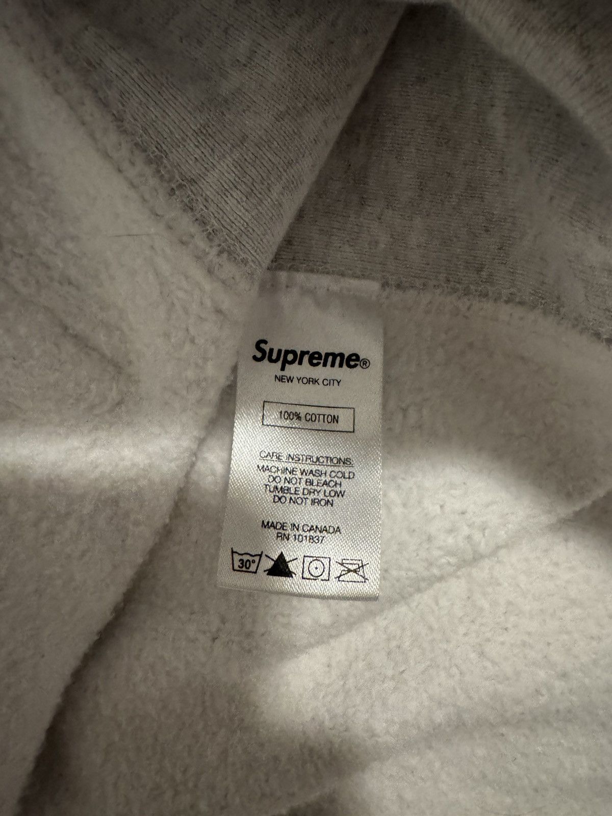 Supreme Supreme The Most Hooded Sweatshirt Ash Grey Size US M / EU 48-50 / 2 - 6 Thumbnail