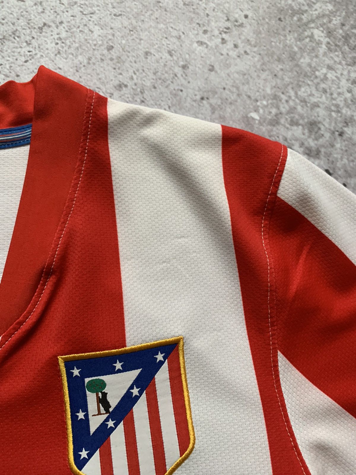 Vintage 🔥NIKE ATLETICO MADRID 2008 2009 SOCCER JERSEY Size US S / EU 44-46 / 1 - 7 Thumbnail