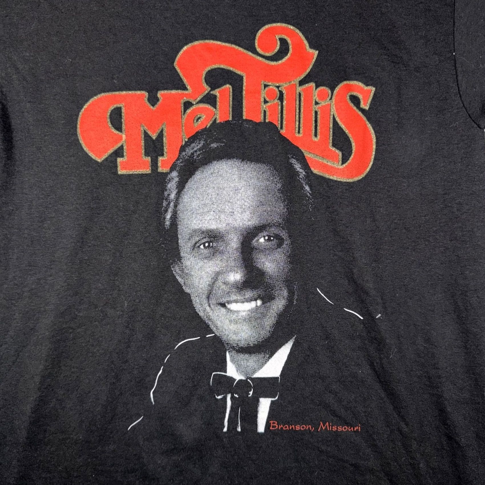 Hanes VINTAGE Hanes Shirt Mens Medium Black Mel Tillis Branson Missouri Graphic Tee Size US M / EU 48-50 / 2 - 4 Thumbnail