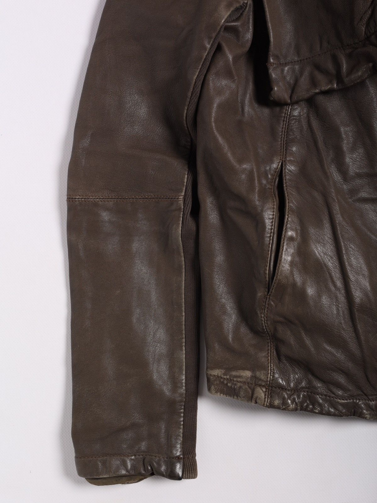 Allsaints Allsaints Kadian Leather Biker Jacket Size L / US 10 / IT 46 - 6 Thumbnail