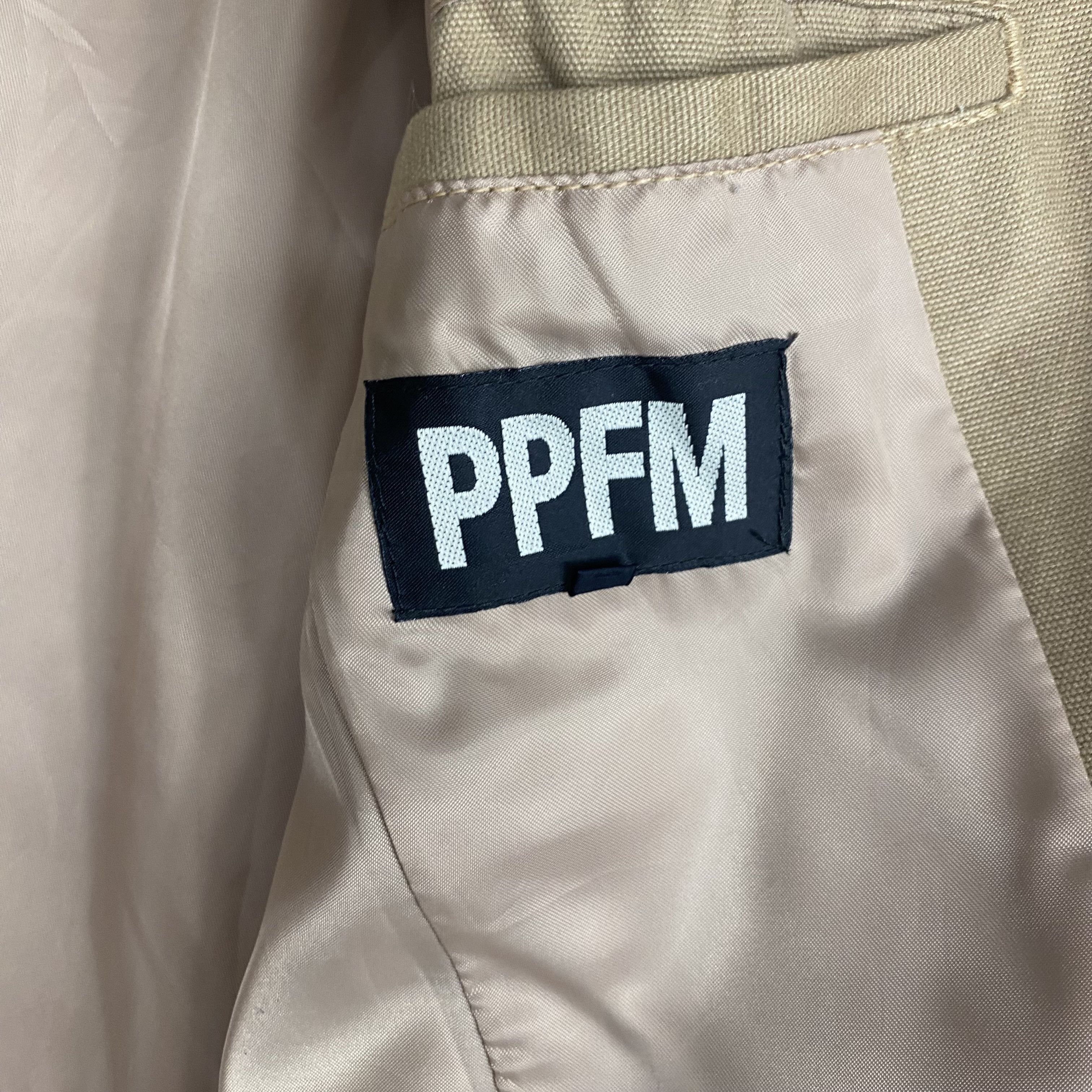 Japanese Brand 💥PPFM BIEGE SINGLE BREAST COAT JACKET Size US M / EU 48-50 / 2 - 8 Thumbnail