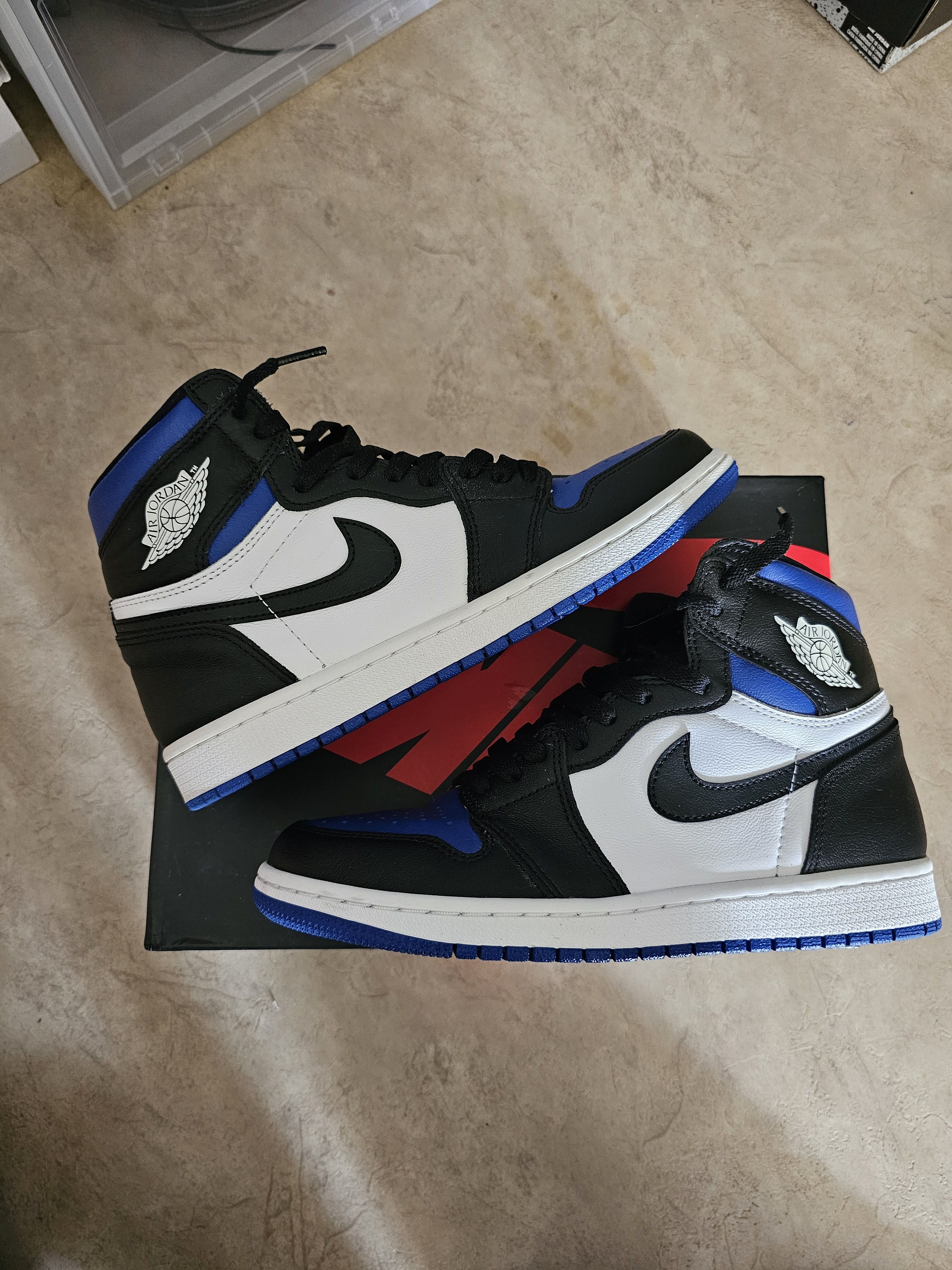 Jordan Brand Jordan 1 OG Royal Toe Size US 8 / EU 41 - 7 Thumbnail