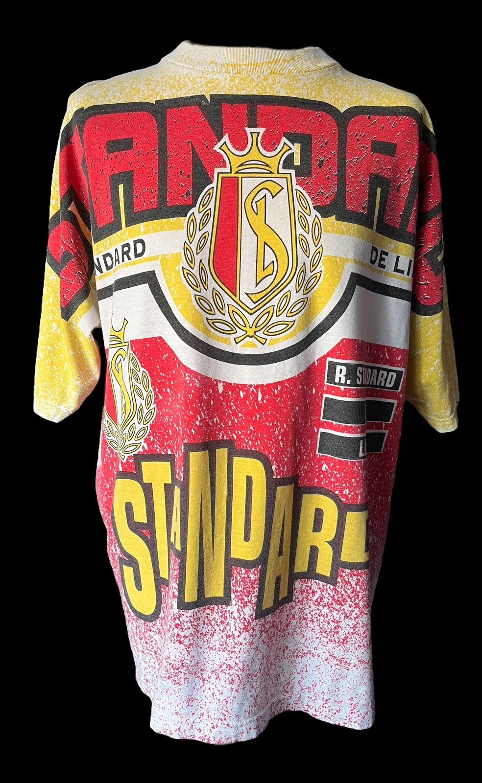 Vintage Standard Liege Football AOP Kick Sportswear t shirt XL Size US XL / EU 56 / 4 - 1 Thumbnail