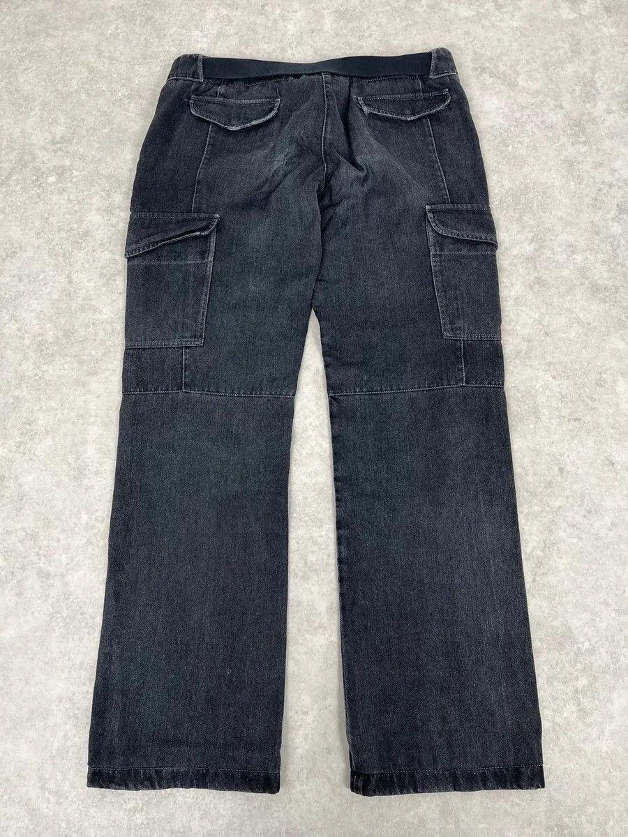 Prada 2000s Prada Dark Grey Cargo Pants Size US 31 - 8 Thumbnail