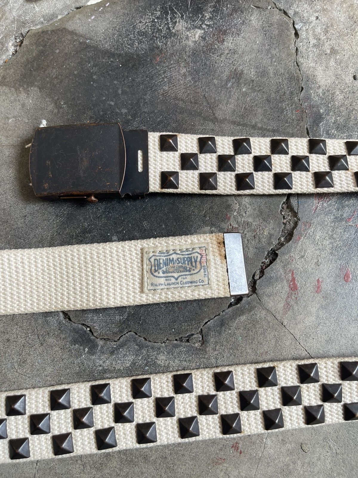 Denim & Supply Ralph Lauren Ralph Lauren Denim Supply Studded Belts Size ONE SIZE - 1 Thumbnail