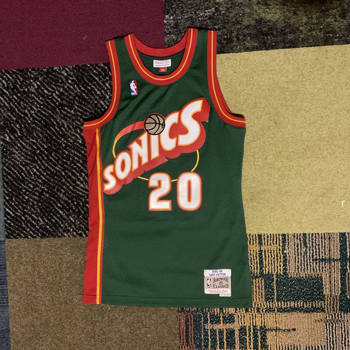 Mitchell & Ness Seattle Supersonics Gary Payton Jersey | Size: S Size US S / EU 44-46 / 1 - 2 Thumbnail
