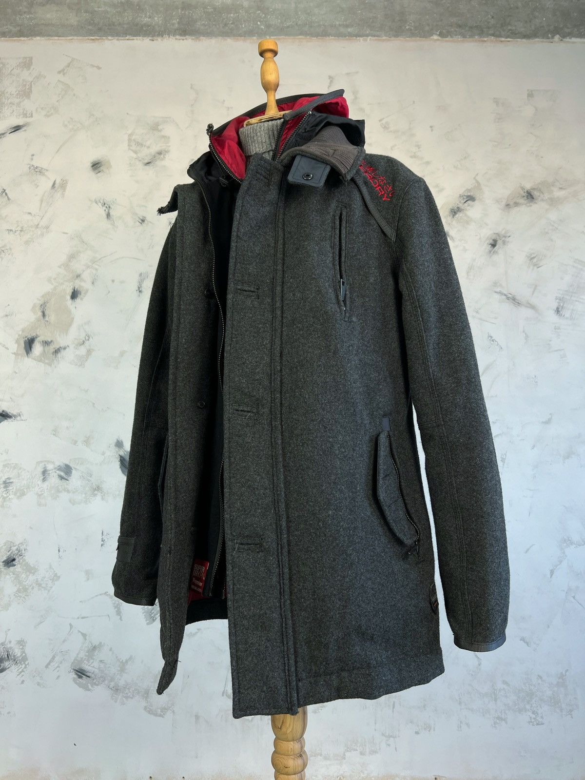 Superdry Superdry Coat Jacket Size L Size US L / EU 52-54 / 3 - 2 Thumbnail