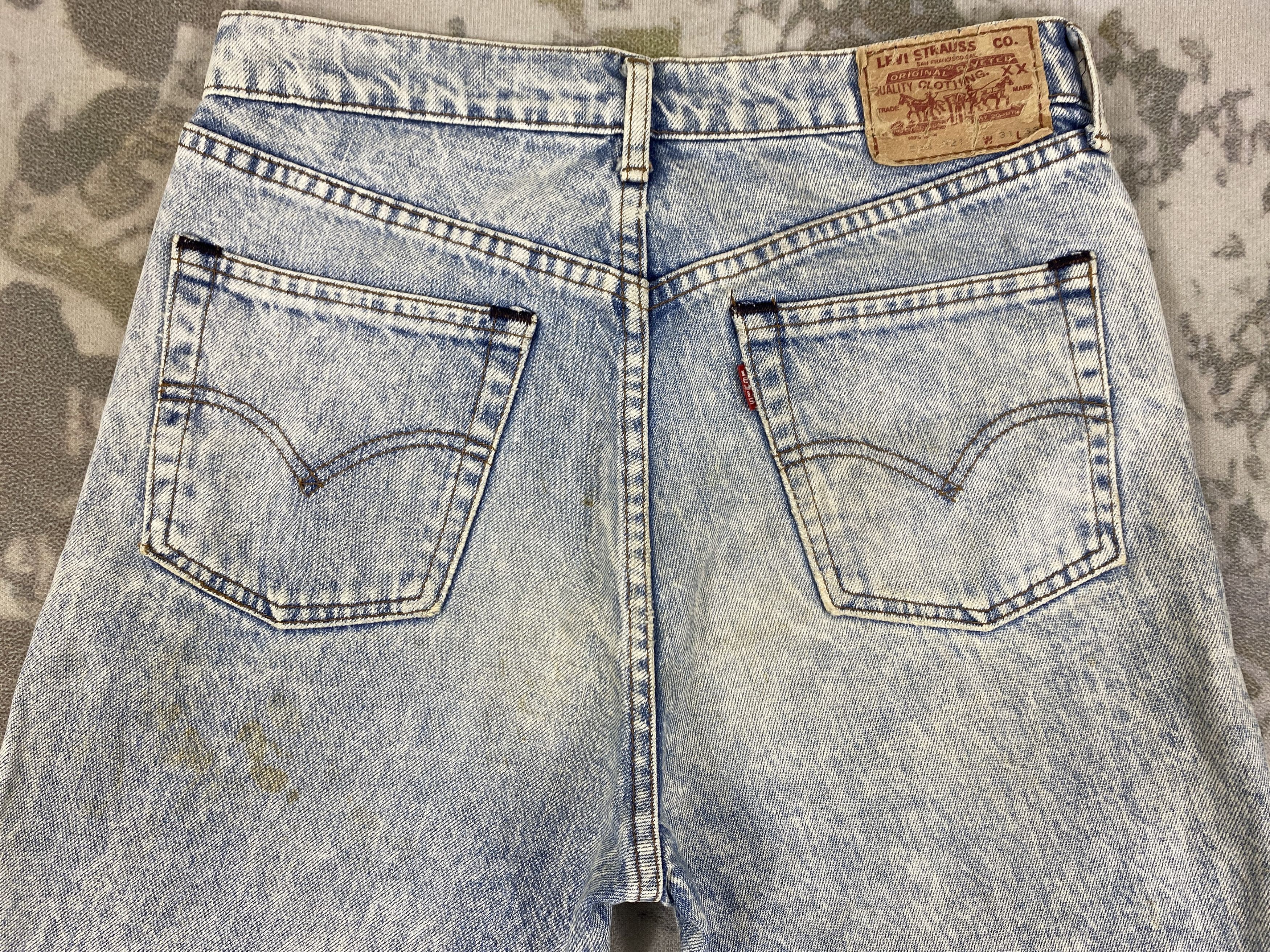 Levi's Acid Wash Vintage Levi's 508 Denim 30 x 27 -JN510 Size US 30 / EU 46 - 4 Thumbnail