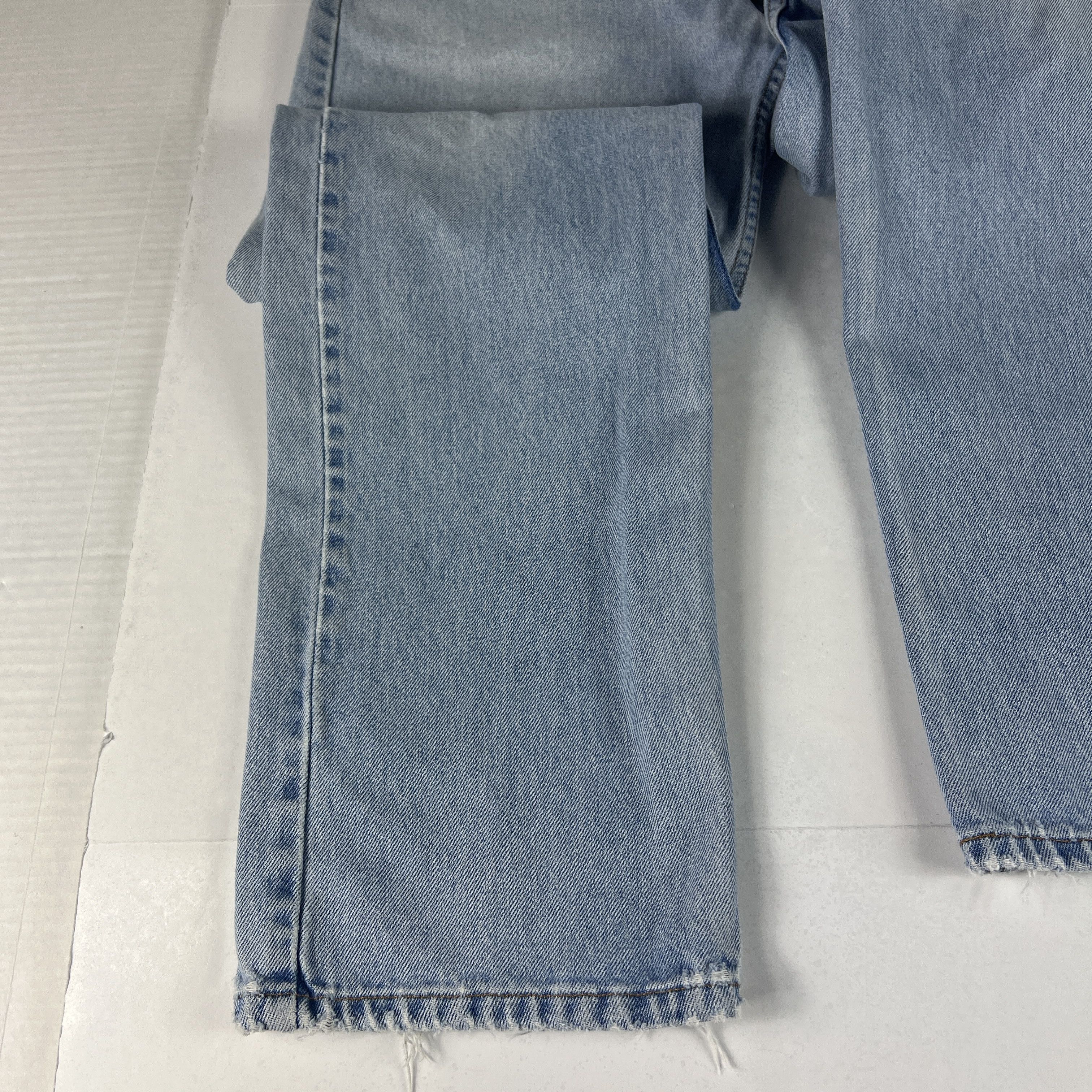 Levi's × Vintage Y2K Levi's Jeans 505 Straight Blue Faded Grunge Cotton Denim Size US 33 - 11 Thumbnail