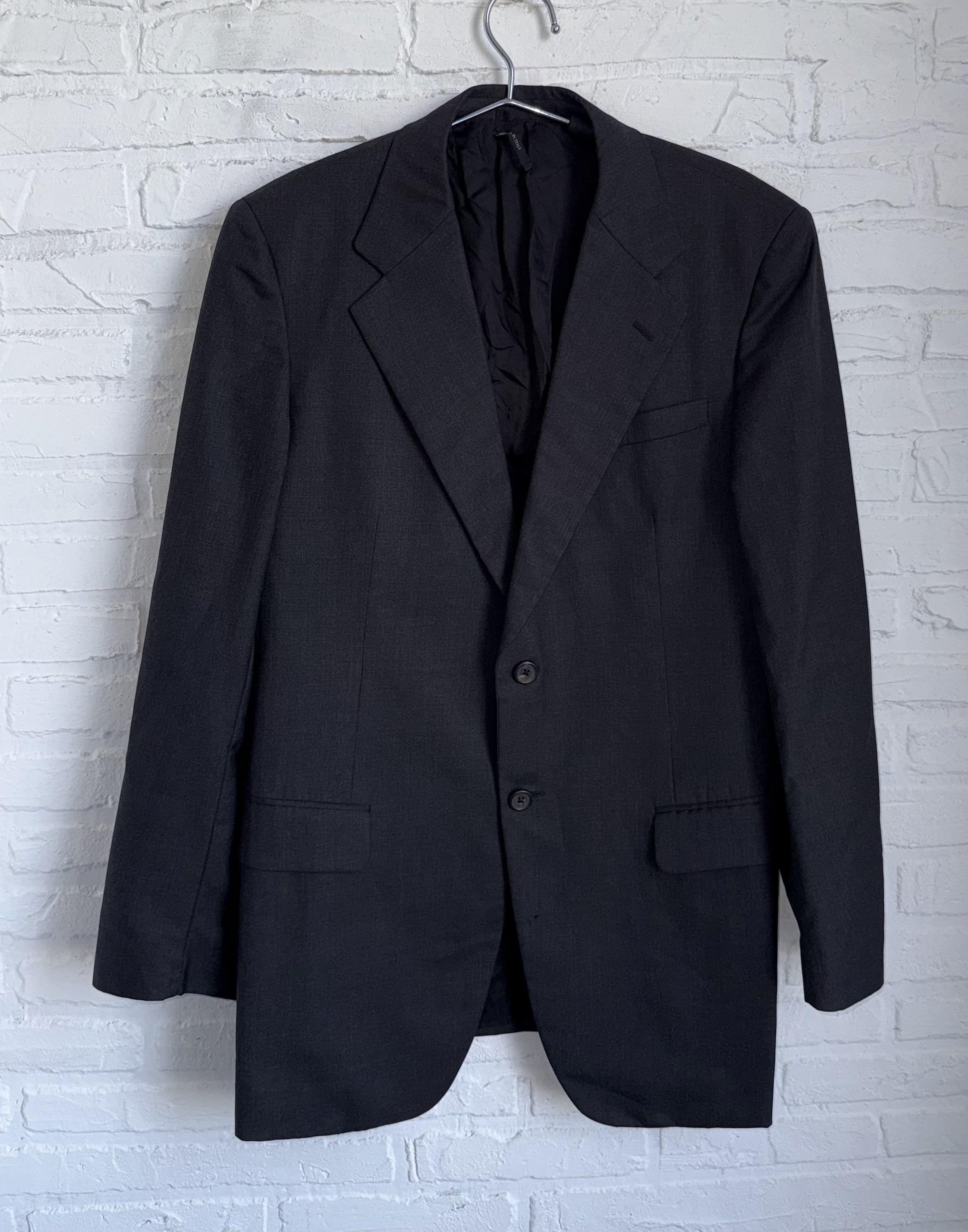 Prada Vintage Prada gray wool blazer size M 50r Size 50R - 1 Thumbnail