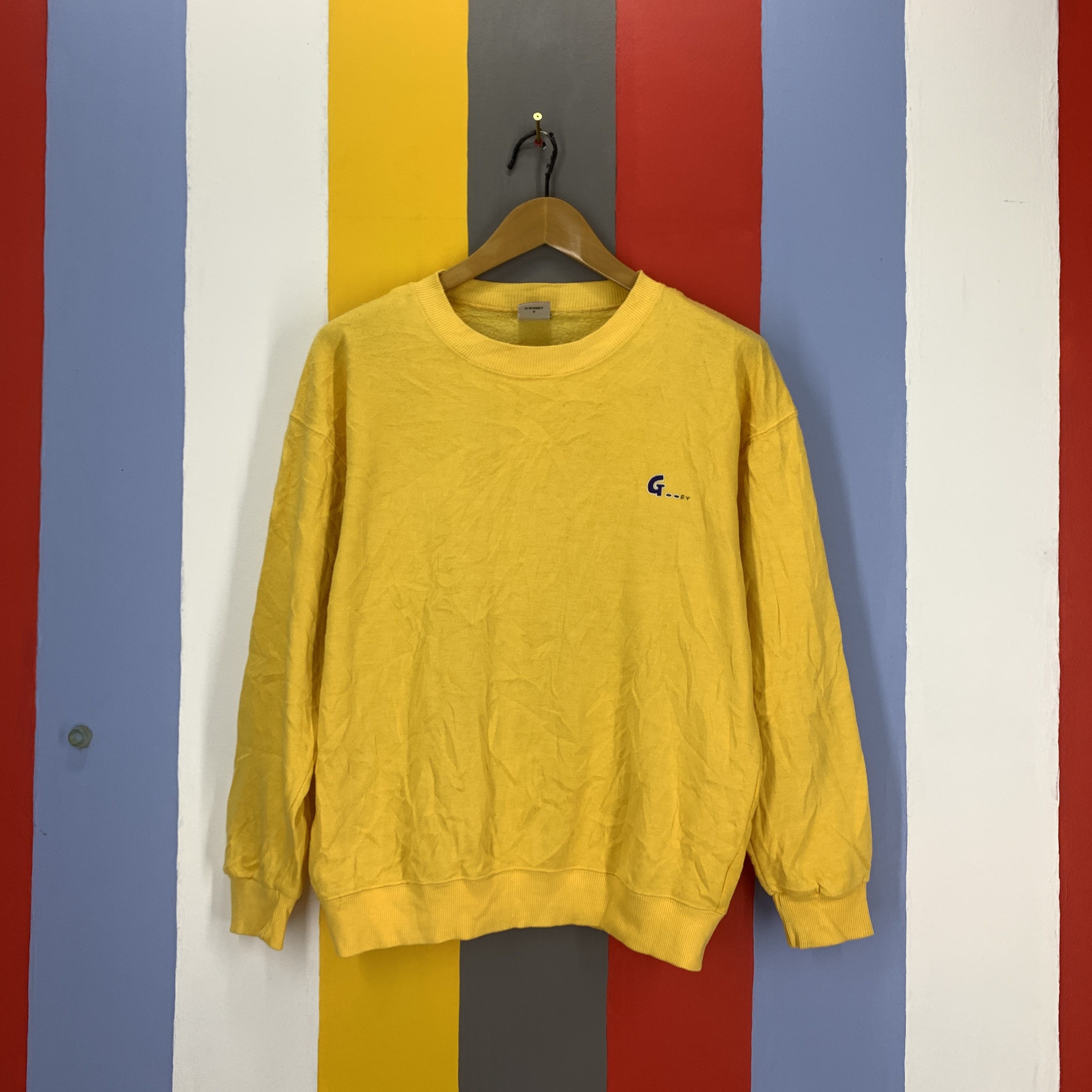 Disney Vintage GOOFY by MICKEY FOR STUFF Sweatshirt #1914/10 Size US M / EU 48-50 / 2 - 4 Thumbnail