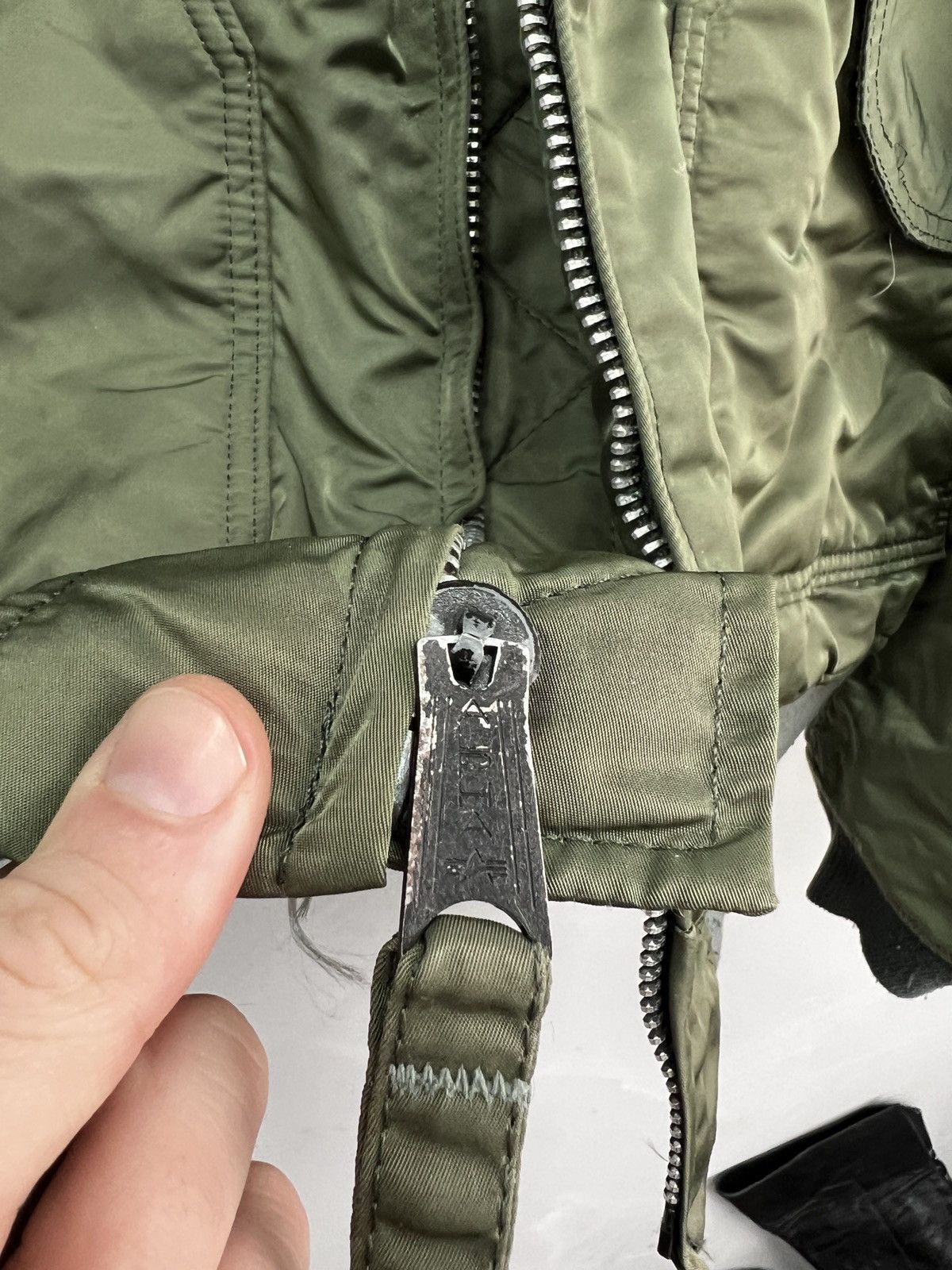 Alpha Industries × Vintage Vintage streetwear alpha industries schott bomber Size US L / EU 52-54 / 3 - 9 Thumbnail
