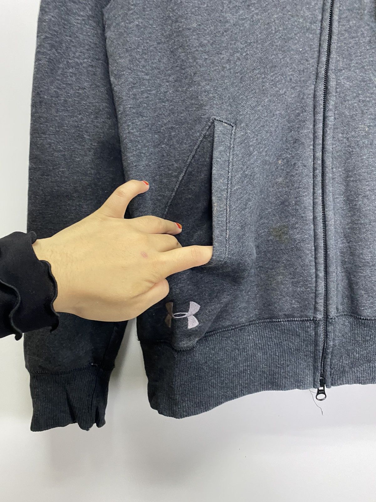 Under Armour × Vintage Under Armour big logo hoodies Size US M / EU 48-50 / 2 - 9 Thumbnail