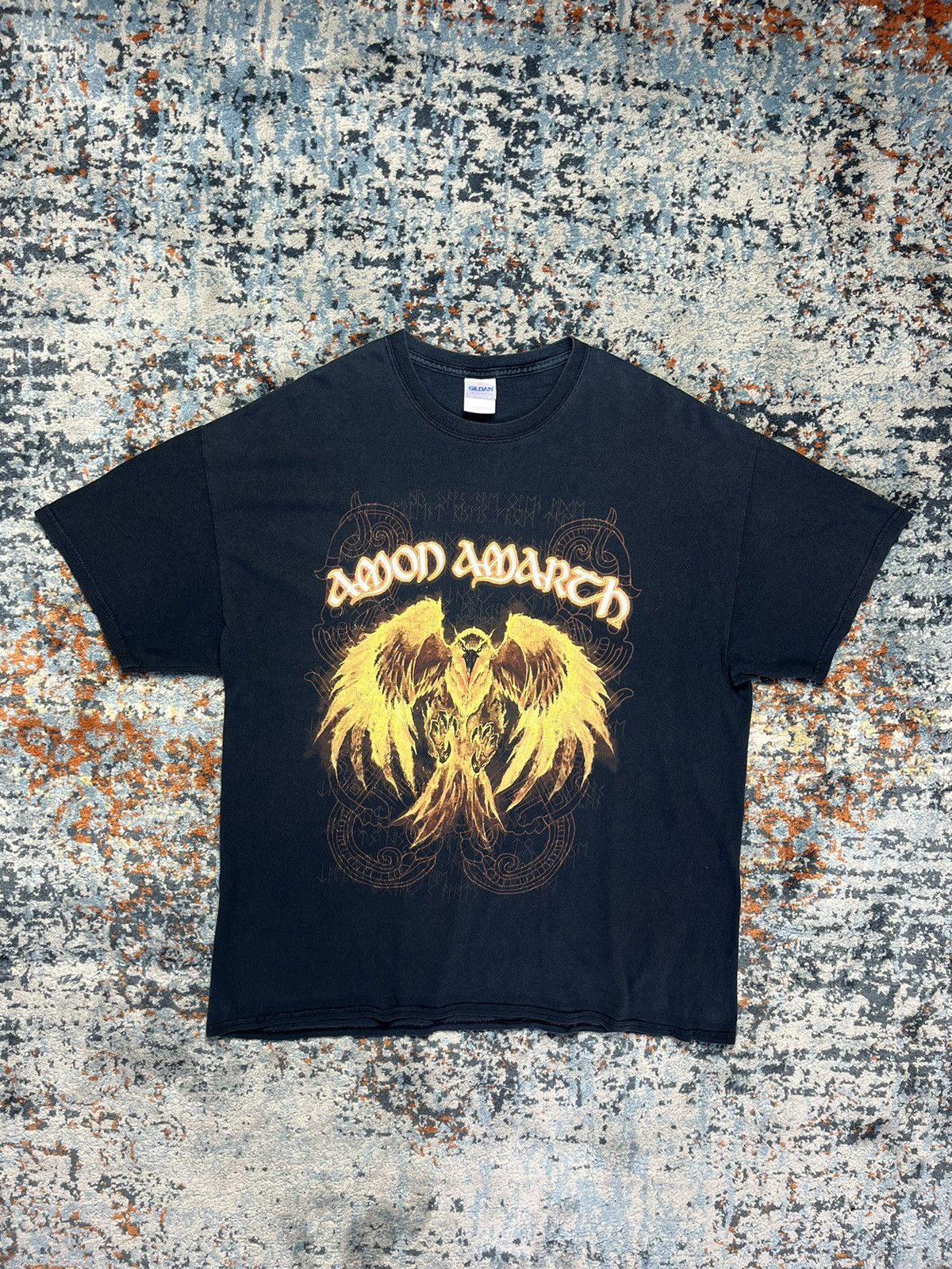 Band Tees × Vintage Vintage 00s Amon Amarth shape shifter graphic band tee Size US XL / EU 56 / 4 - 1 Thumbnail