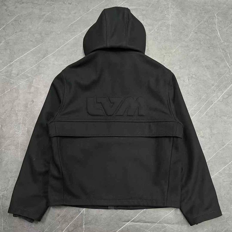 Louis Vuitton Louis Vuitton Black Zip Hooded Jacket-2507 Size US L / EU 52-54 / 3 - 2 Thumbnail