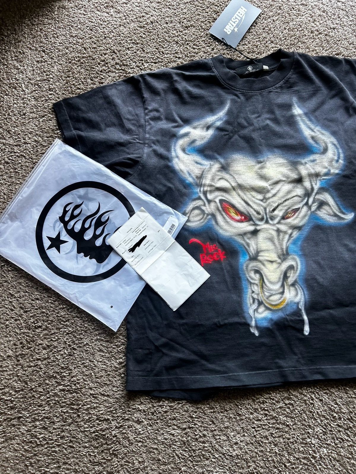 HELLSTAR X COMPLEX X WWE RICK BRAHMA BULL TEE