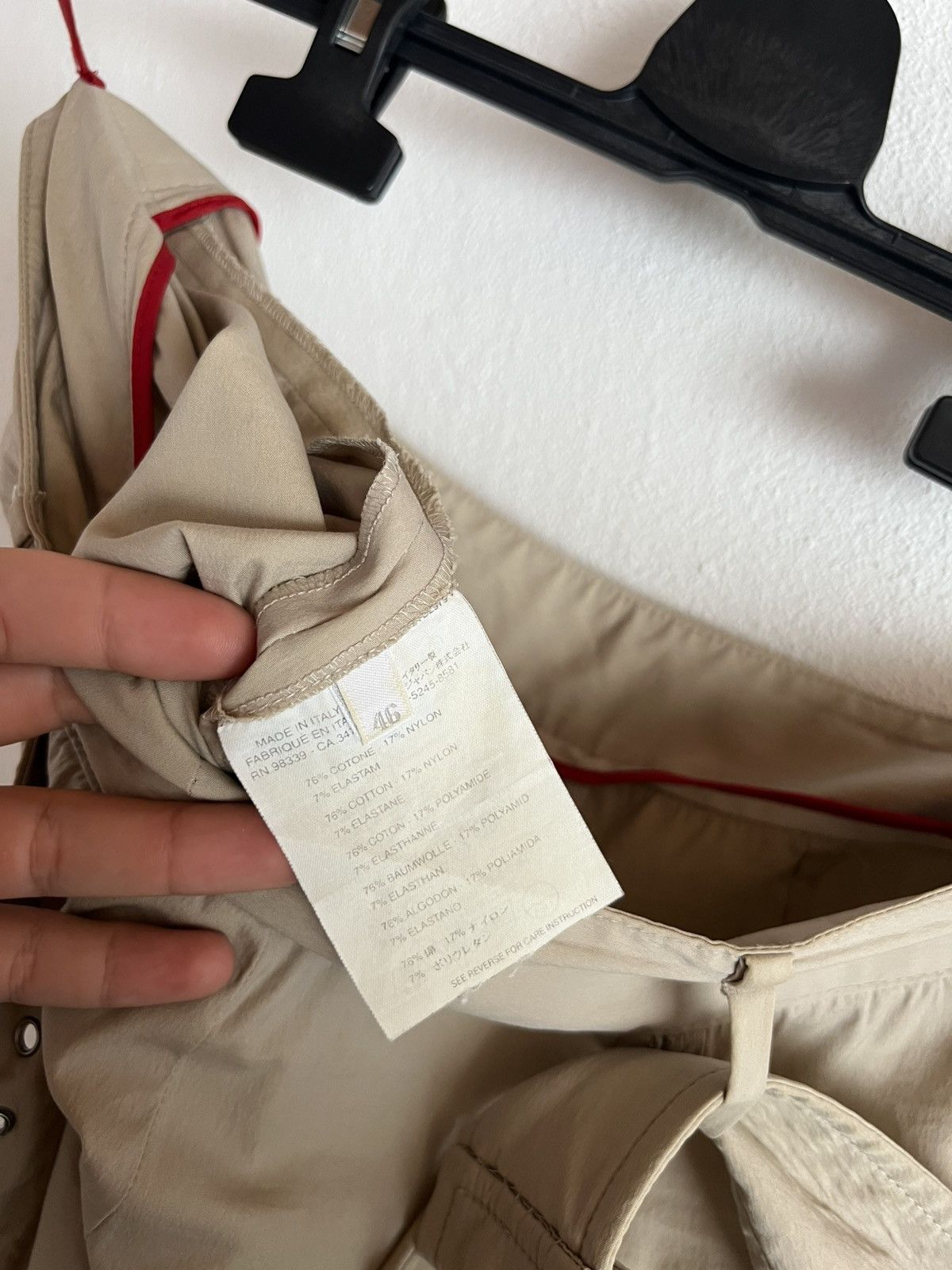 Prada Prada Vintage Red Tab Parachute Pants Rare Luxury Streetwear Size 32" / US 10 / IT 46 - 14 Thumbnail