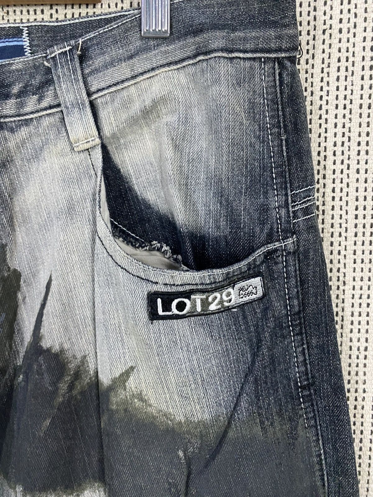 Cartoon Network Vintage LOT29 x looney tunes denim hand printed baggy style Size US 34 / EU 50 - 10 Thumbnail