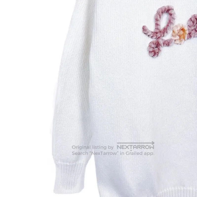 Loewe Loewe White Cotton Long Sleeve Sweatshirt . Size XS / US 0-2 / IT 36-38 - 4 Thumbnail