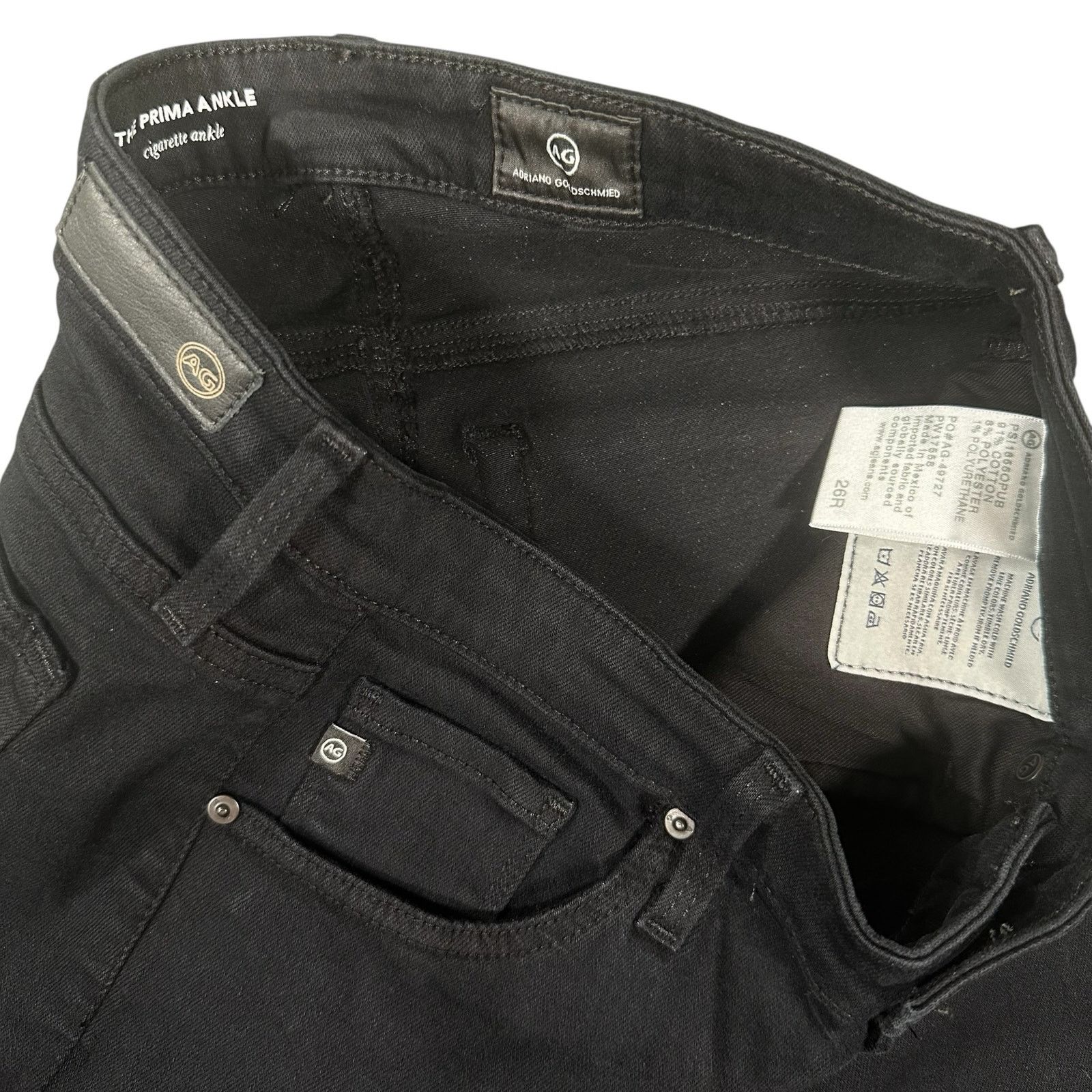 AG Adriano Goldschmied AG Adriano Goldschmied The Prima Ankle Cigarette Jeans Size 26" / US 2 / IT 38 - 6 Thumbnail