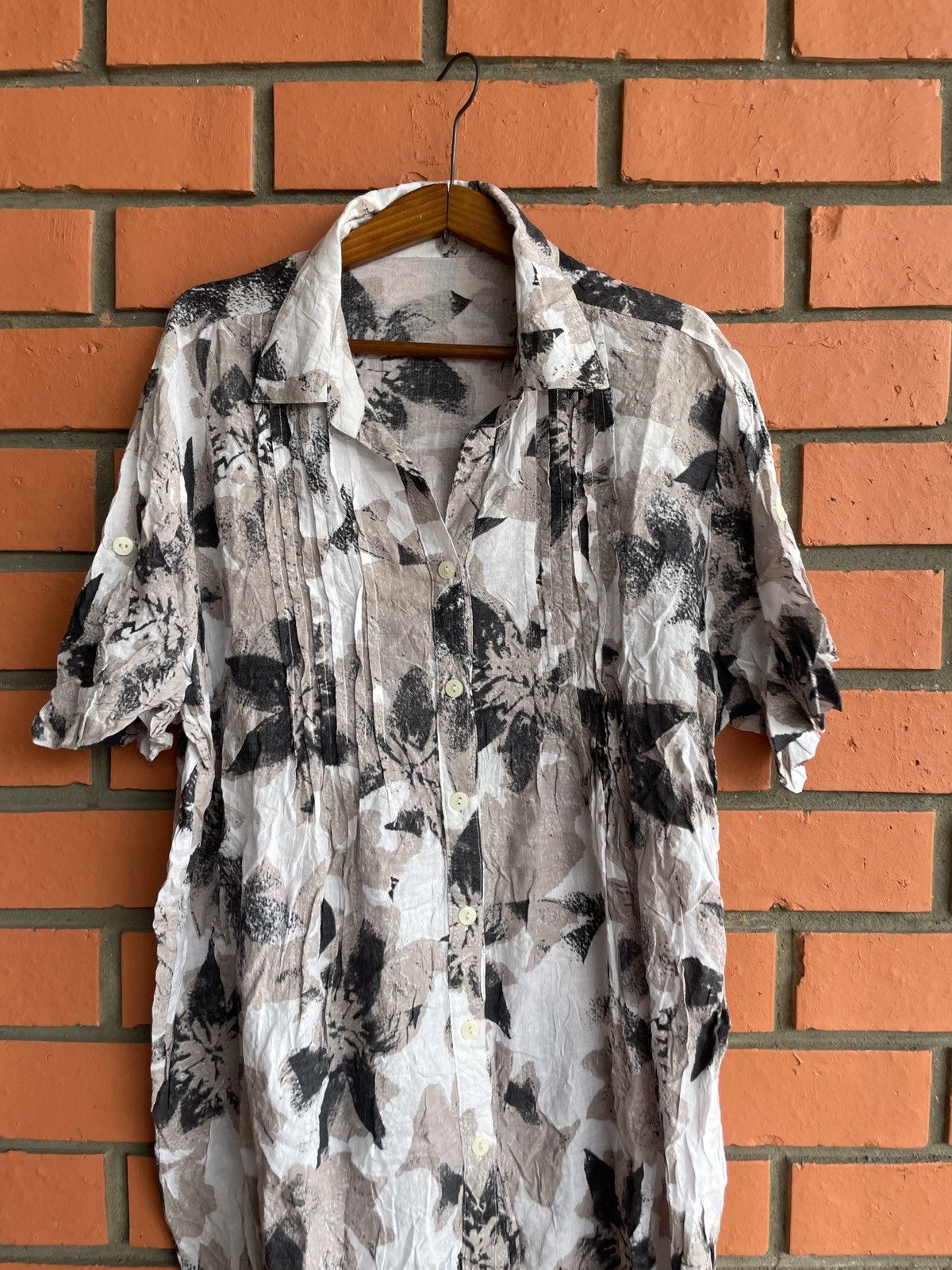 Japanese Brand Vintage All Over Printed Floral Motive Hawaiian Menswear M Size US M / EU 48-50 / 2 - 3 Thumbnail